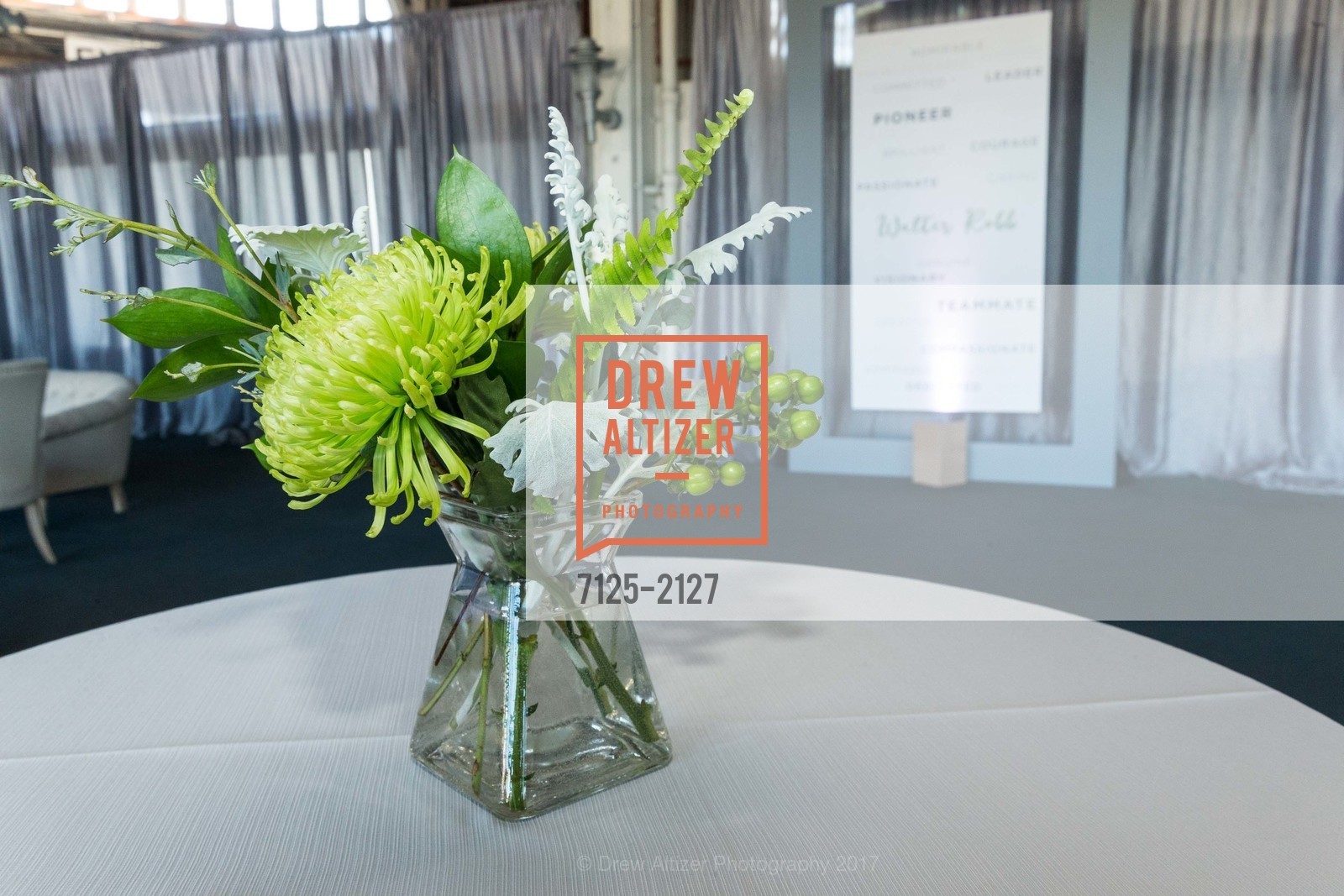 Atmosphere, EWG's 8th Annual Earth Dinner, Pier 35. 1454 The Embarcadero, May 2nd, 2017, Photo #7125-2127 Atmosphere, Photo #7125-2127
