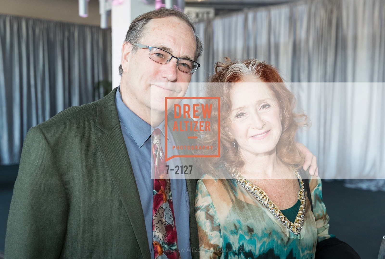 Chuck Benbrooke, Bonnie Raitt, EWG's 8th Annual Earth Dinner, Pier 35. 1454 The Embarcadero, May 2nd, 2017, Photo #7-2127 Chuck Benbrooke, Bonnie Raitt, Photo #7-2127