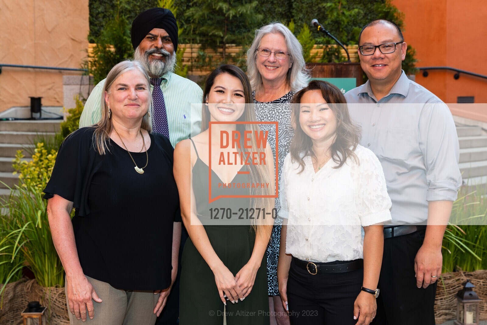 Karen Bearson, Bahadur Mann, Emma Pham, Peggy Lee, Tawny Por, Edwin Lee, California State Parks Week Celebration with Save the Redwoods League, California Museum @ 1020 O St, Sacramento, CA 95814 US. California Museum @ 1020 O St, Sacramento, CA 95814 US, June 14th, 2023, Photo #1270-21271-0 Karen Bearson, Bahadur Mann, Emma Pham, Peggy Lee, Tawny Por, Edwin Lee, Photo #1270-21271-0