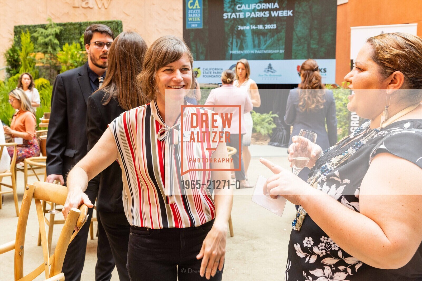 Jessica Carter, Rosie Clayburn, California State Parks Week Celebration with Save the Redwoods League, California Museum @ 1020 O St, Sacramento, CA 95814 US. California Museum @ 1020 O St, Sacramento, CA 95814 US, June 14th, 2023, Photo #1965-21271-0 Jessica Carter, Rosie Clayburn, Photo #1965-21271-0