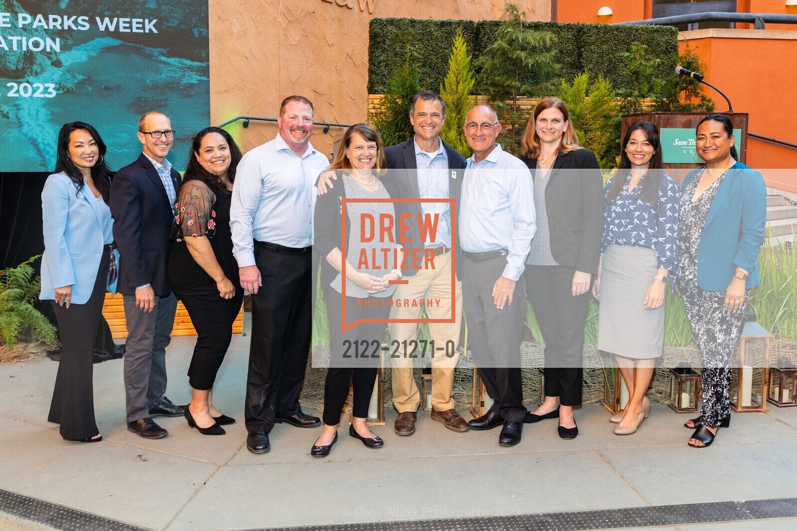 Christina Jaromay, Gloria Sandoval, Armando Quintero, Sam Hodder, Maria Mowrey, Carlene Croisdale, California State Parks Week Celebration with Save the Redwoods League, California Museum @ 1020 O St, Sacramento, CA 95814 US. California Museum @ 1020 O St, Sacramento, CA 95814 US, June 14th, 2023, Photo #2122-21271-0 Christina Jaromay, Gloria Sandoval, Armando Quintero, Sam Hodder, Maria Mowrey, Carlene Croisdale, Photo #2122-21271-0