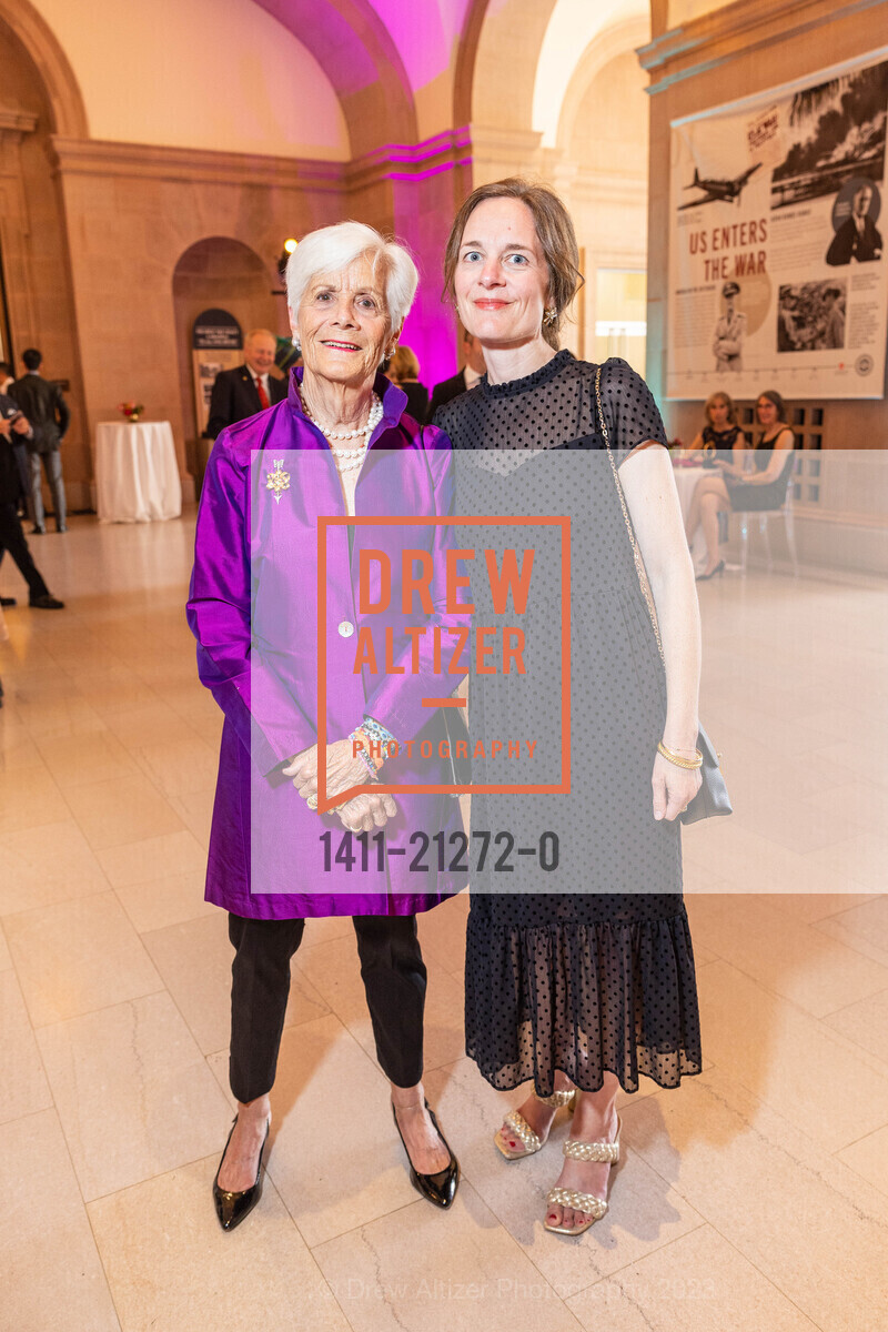 Nancy Adler, Sabrina Adler, San Francisco Opera's Centennial Anniversary Concert and Dinner with the Artists, War Memorial Opera House @ 301 Van Ness Ave, SF, CA 94102 US. War Memorial Opera House @ 301 Van Ness Ave, SF, CA 94102 US, June 16th, 2023, Photo #1411-21272-0 Nancy Adler, Sabrina Adler, Photo #1411-21272-0