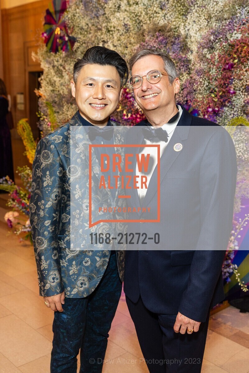 Charlie Gu, Thomas Alfieri, San Francisco Opera's Centennial Anniversary Concert and Dinner with the Artists, War Memorial Opera House @ 301 Van Ness Ave, SF, CA 94102 US. War Memorial Opera House @ 301 Van Ness Ave, SF, CA 94102 US, June 16th, 2023, Photo #1168-21272-0 Charlie Gu, Thomas Alfieri, Photo #1168-21272-0