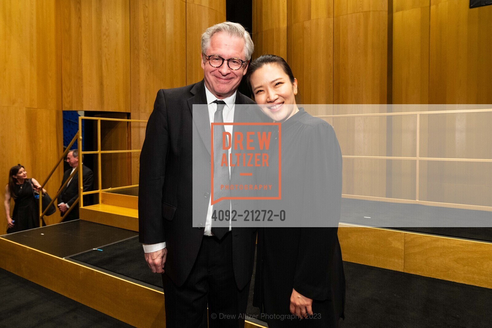 John Keene, Eun Sun Kim, San Francisco Opera's Centennial Anniversary Concert and Dinner with the Artists, War Memorial Opera House @ 301 Van Ness Ave, SF, CA 94102 US. War Memorial Opera House @ 301 Van Ness Ave, SF, CA 94102 US, June 16th, 2023, Photo #4092-21272-0 John Keene, Eun Sun Kim, Photo #4092-21272-0