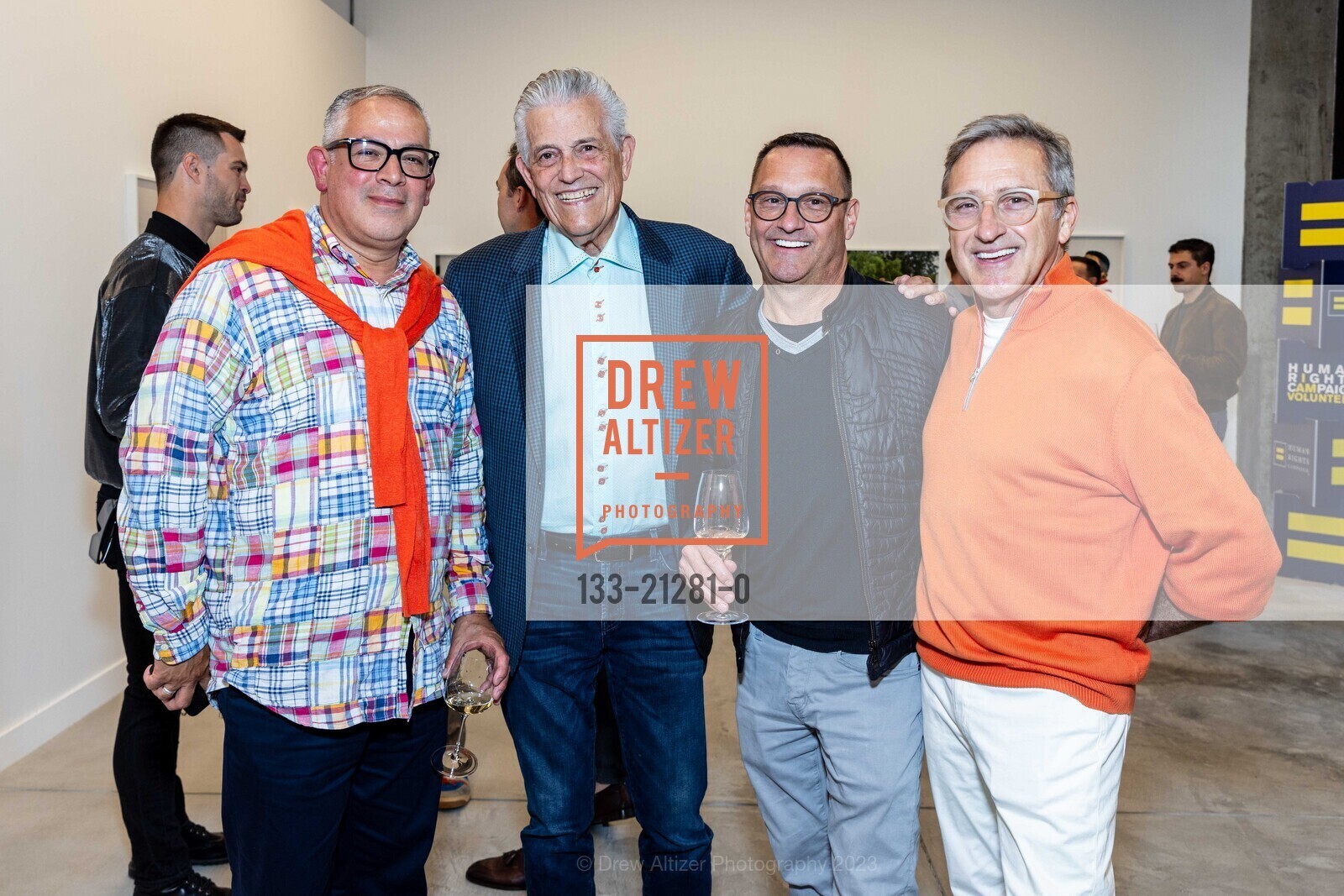 Fidel Chavoya, Richard Royse, Larry Blumhagen, Rocky Blumhagen, Photo #133-21281-0