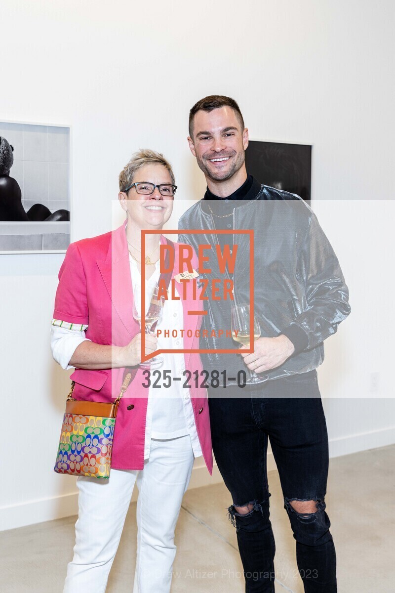 Diane Richards, Joe Sangirardi, Human Rights Campaign Pride + Art Soiree at Jonathan Carver Moore, Jonathan Carver Moore @ 966 Market St, SF, CA 94102 US. Jonathan Carver Moore @ 966 Market St, SF, CA 94102 US, June 22nd, 2023, Photo #325-21281-0 Diane Richards, Joe Sangirardi, Photo #325-21281-0
