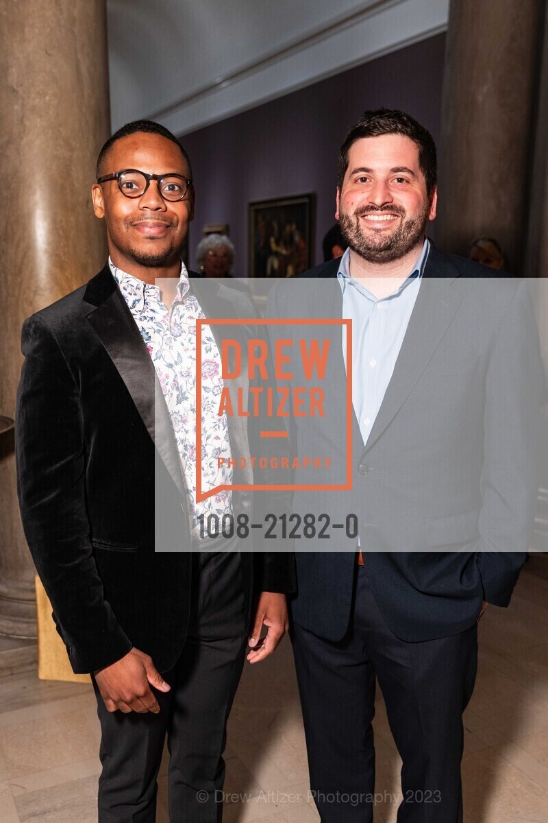 Brandon George, Adam Eaker, The Tudors Donor Opening Night 2023, Legion of Honor @ 100 34th Ave, SF, CA 94121 US. Legion of Honor @ 100 34th Ave, SF, CA 94121 US, June 22nd, 2023, Photo #1008-21282-0 Brandon George, Adam Eaker, Photo #1008-21282-0