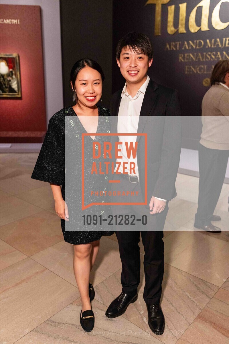Xiao Chen, Chris Hu, The Tudors Donor Opening Night 2023, Legion of Honor @ 100 34th Ave, SF, CA 94121 US. Legion of Honor @ 100 34th Ave, SF, CA 94121 US, June 22nd, 2023, Photo #1091-21282-0 Xiao Chen, Chris Hu, Photo #1091-21282-0