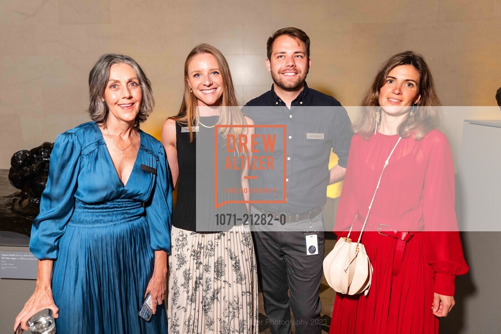 Allison Bowman, Dana Klein, Ben Swetland, Patricia Bussa, The Tudors Donor Opening Night 2023, Legion of Honor @ 100 34th Ave, SF, CA 94121 US. Legion of Honor @ 100 34th Ave, SF, CA 94121 US, June 22nd, 2023, Photo #1071-21282-0 Allison Bowman, Dana Klein, Ben Swetland, Patricia Bussa, Photo #1071-21282-0