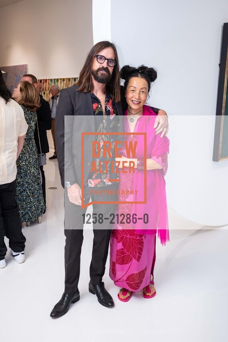 Craig Steely, Cathy Liu, Serge Sorokko Gallery and Martin Ray Winery host Private Gallery Opening, 1500 First Street, Napa CA 94559 @ CA US. 1500 First Street, Napa CA 94559 @ CA US, June 23rd, 2023, Photo #1258-21286-0 Craig Steely, Cathy Liu, Photo #1258-21286-0