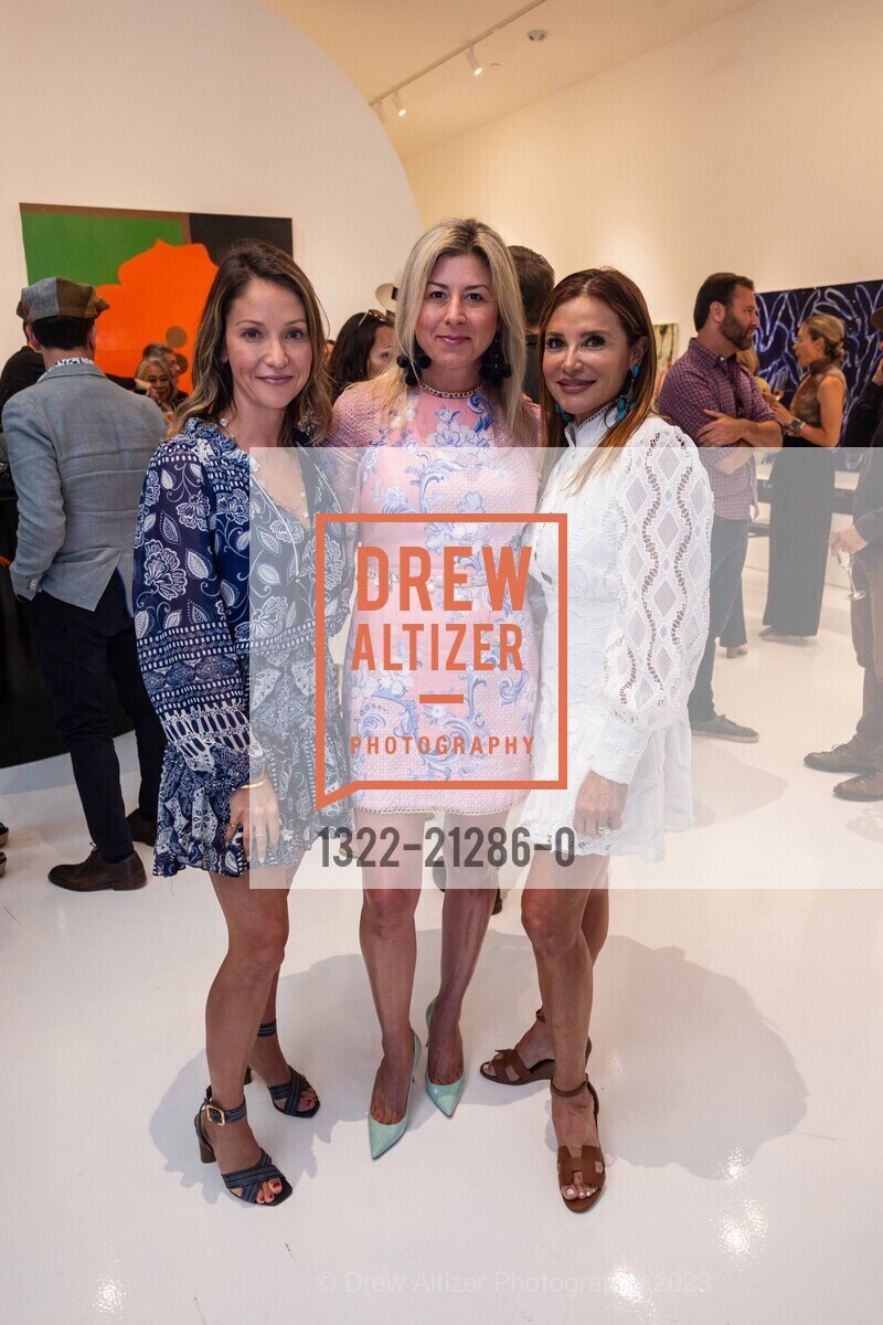 Katya Sorokko Spencer, Danielle Creech, Claudia Ross, Serge Sorokko Gallery and Martin Ray Winery host Private Gallery Opening, 1500 First Street, Napa CA 94559 @ CA US. 1500 First Street, Napa CA 94559 @ CA US, June 23rd, 2023, Photo #1322-21286-0 Katya Sorokko Spencer, Danielle Creech, Claudia Ross, Photo #1322-21286-0