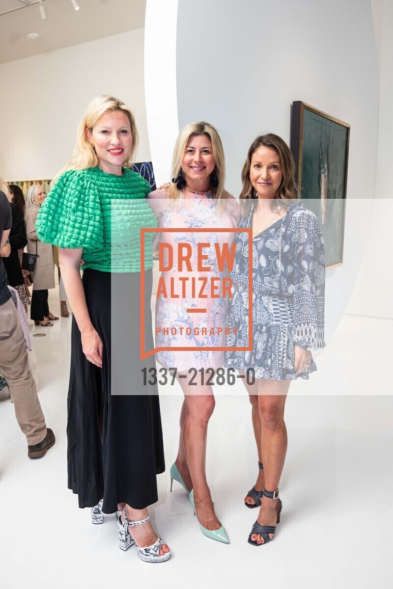 Jamie Feliz, Danielle Creech, Katya Sorokko Spencer, Serge Sorokko Gallery and Martin Ray Winery host Private Gallery Opening, 1500 First Street, Napa CA 94559 @ CA US. 1500 First Street, Napa CA 94559 @ CA US, June 23rd, 2023, Photo #1337-21286-0 Jamie Feliz, Danielle Creech, Katya Sorokko Spencer, Photo #1337-21286-0