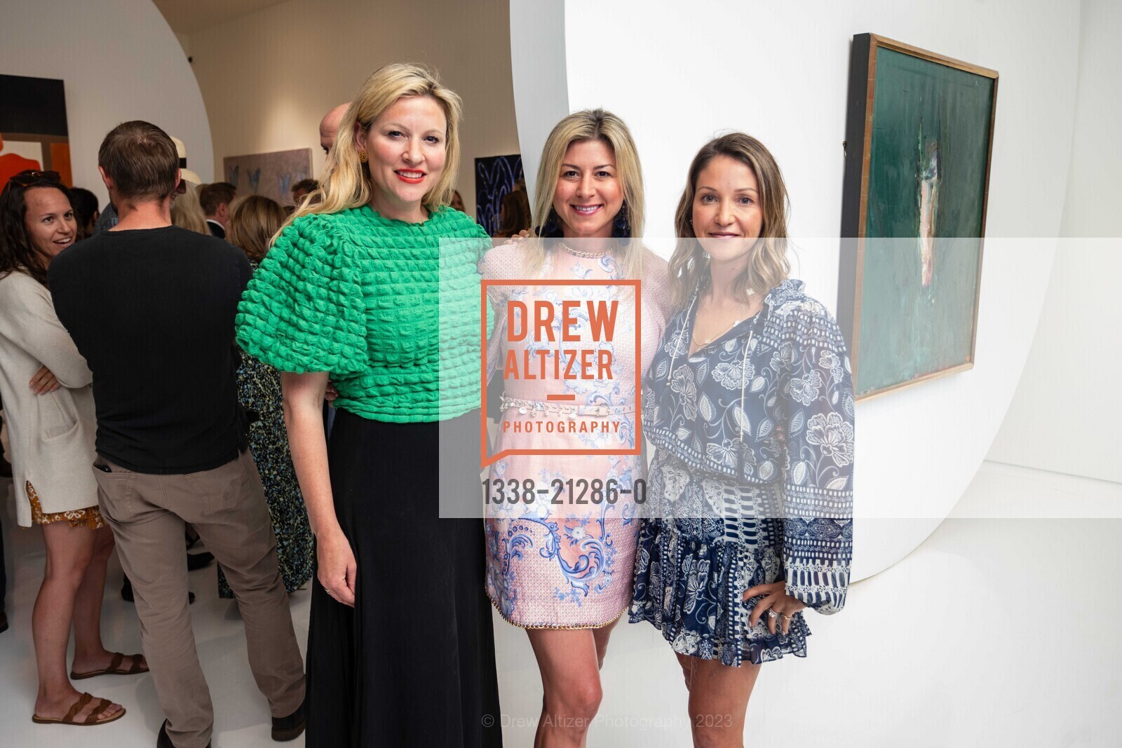 Jamie Feliz, Danielle Creech, Katya Sorokko Spencer, Serge Sorokko Gallery and Martin Ray Winery host Private Gallery Opening, 1500 First Street, Napa CA 94559 @ CA US. 1500 First Street, Napa CA 94559 @ CA US, June 23rd, 2023, Photo #1338-21286-0 Jamie Feliz, Danielle Creech, Katya Sorokko Spencer, Photo #1338-21286-0