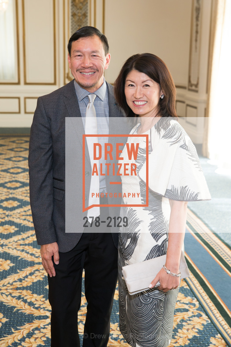 Timothy Wu, Akiko Yamazaki, San Francisco Arts Medallion 2017, The Palace Hotel, May 2nd, 2017, Photo #278-2129 Timothy Wu, Akiko Yamazaki, Photo #278-2129
