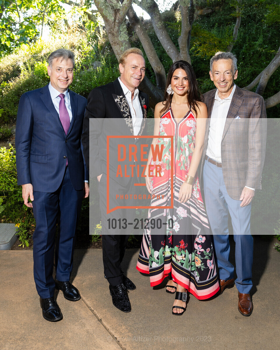 Charles Letourneau, Jean-Charles Boisset, Serena Saenz, Karen Walker, Founder's Dinner for Festival Napa Valley 2023, Private Residence. Private Residence, July 13th, 2023, Photo #1013-21290-0 Charles Letourneau, Jean-Charles Boisset, Serena Saenz, Karen Walker, Photo #1013-21290-0