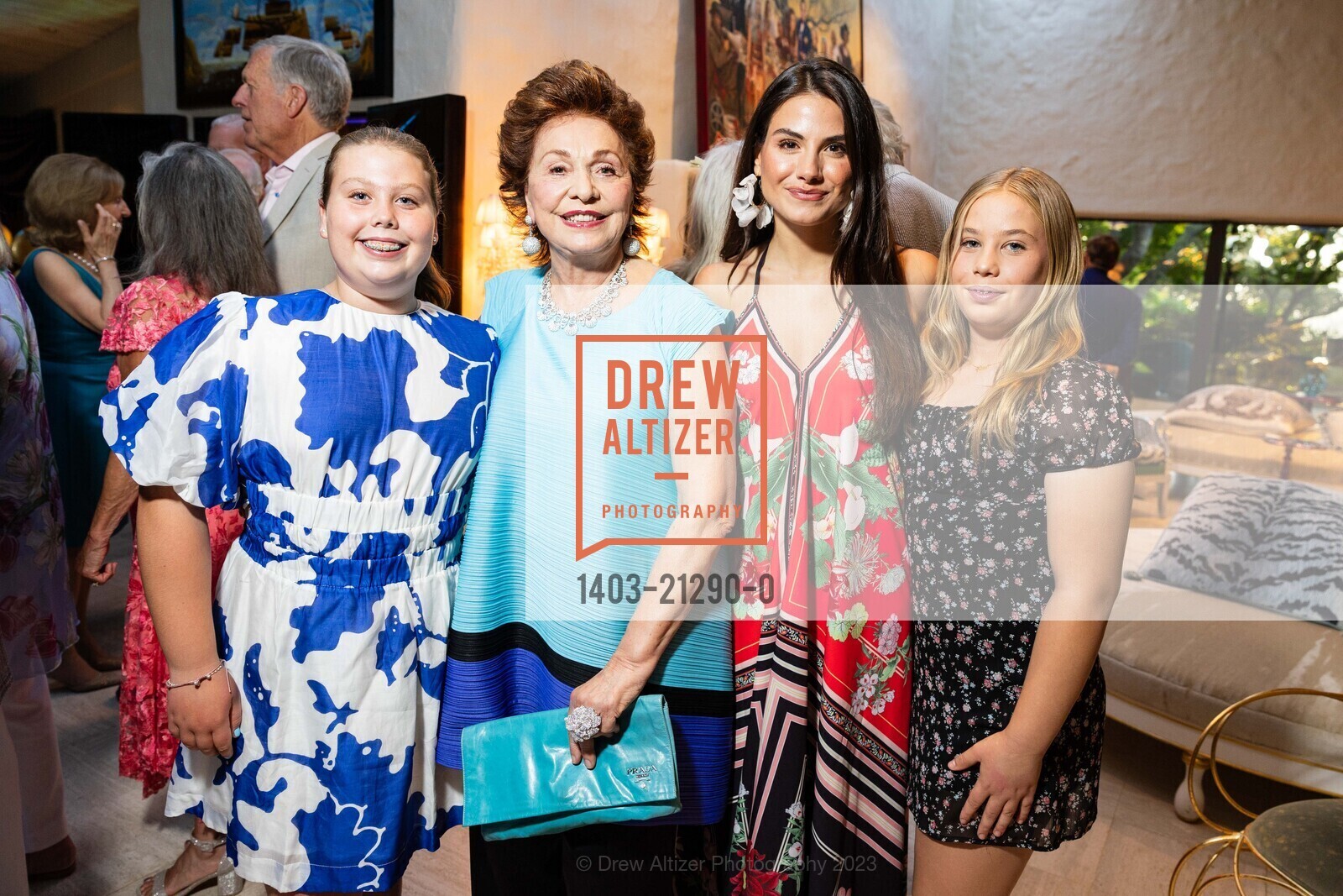 Josephine Ronoree, Maria Manetti Shrem, Serena Saenz, Grace Boisset, Founder's Dinner for Festival Napa Valley 2023, Private Residence. Private Residence, July 13th, 2023, Photo #1403-21290-0 Josephine Ronoree, Maria Manetti Shrem, Serena Saenz, Grace Boisset, Photo #1403-21290-0
