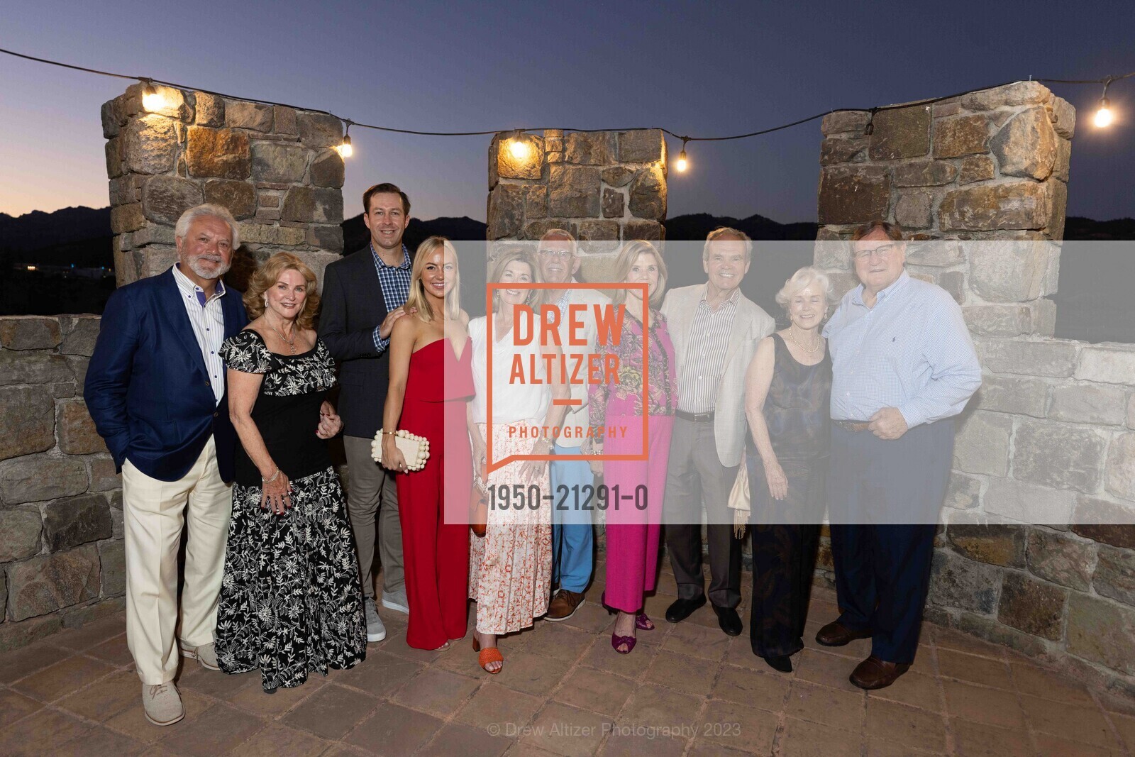 Steve Schloss, Eileen Schloss, Kay Fike, Steve Fike, Carlin Anton, Jack Anton, Opening Night with Festival Orchestra Napa & Patron Dinner at Castello di Amorosa for Festival Napa Valley 2023, Charles Krug @ 2800 Main St, St Helena, CA 94574 US & Castello di Amorosa @ 4045 St Helena Hwy, Calistoga, CA 94515 US. Charles Krug @ 2800 Main St, St Helena, CA 94574 US & Castello di Amorosa @ 4045 St Helena Hwy, Calistoga, CA 94515 US, July 14th, 2023, Photo #1950-21291-0 Steve Schloss, Eileen Schloss, Kay Fike, Steve Fike, Carlin Anton, Jack Anton, Photo #1950-21291-0