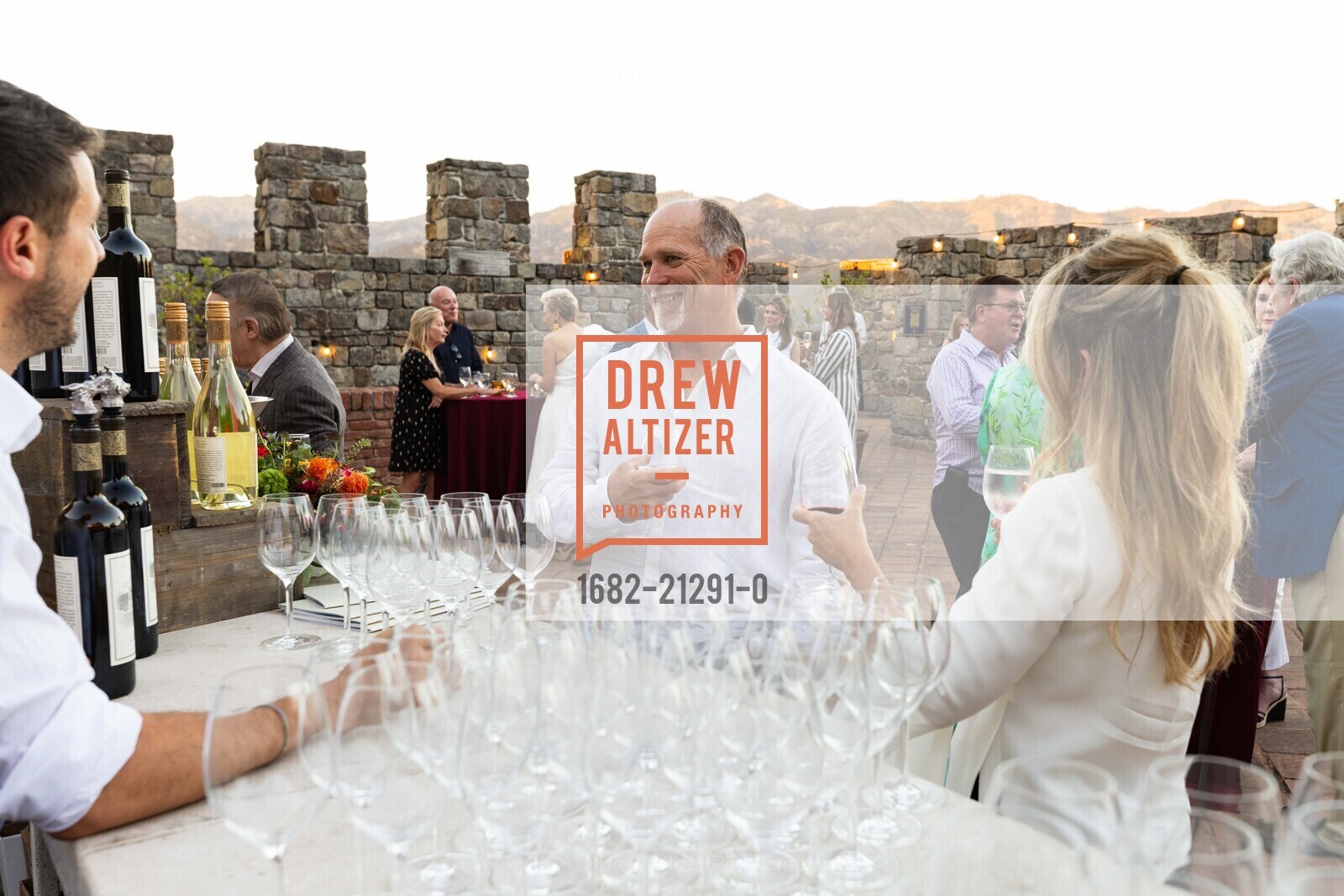 Kirk Reger, Barbara Reger, Opening Night with Festival Orchestra Napa & Patron Dinner at Castello di Amorosa for Festival Napa Valley 2023, Charles Krug @ 2800 Main St, St Helena, CA 94574 US & Castello di Amorosa @ 4045 St Helena Hwy, Calistoga, CA 94515 US. Charles Krug @ 2800 Main St, St Helena, CA 94574 US & Castello di Amorosa @ 4045 St Helena Hwy, Calistoga, CA 94515 US, July 14th, 2023, Photo #1682-21291-0 Kirk Reger, Barbara Reger, Photo #1682-21291-0