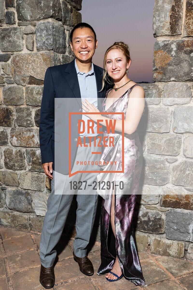 Alic Chen, Valeria Yartseva, Opening Night with Festival Orchestra Napa & Patron Dinner at Castello di Amorosa for Festival Napa Valley 2023, Charles Krug @ 2800 Main St, St Helena, CA 94574 US & Castello di Amorosa @ 4045 St Helena Hwy, Calistoga, CA 94515 US. Charles Krug @ 2800 Main St, St Helena, CA 94574 US & Castello di Amorosa @ 4045 St Helena Hwy, Calistoga, CA 94515 US, July 14th, 2023, Photo #1827-21291-0 Alic Chen, Valeria Yartseva, Photo #1827-21291-0