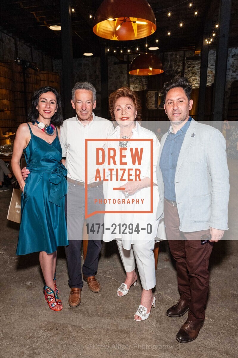 Eva Zanetti, Rick Walker, Maria Manetti Shrem, Mauro Aprile Zanetti, Vintner's Luncheon and Fashion Show with Neiman Marcus for Festival Napa Valley 2023, Frank Family Vineyards @ 1091 Larkmead Ln, Calistoga, CA 94515 US. Frank Family Vineyards @ 1091 Larkmead Ln, Calistoga, CA 94515 US, Photo #1471-21294-0 Eva Zanetti, Rick Walker, Maria Manetti Shrem, Mauro Aprile Zanetti, Photo #1471-21294-0