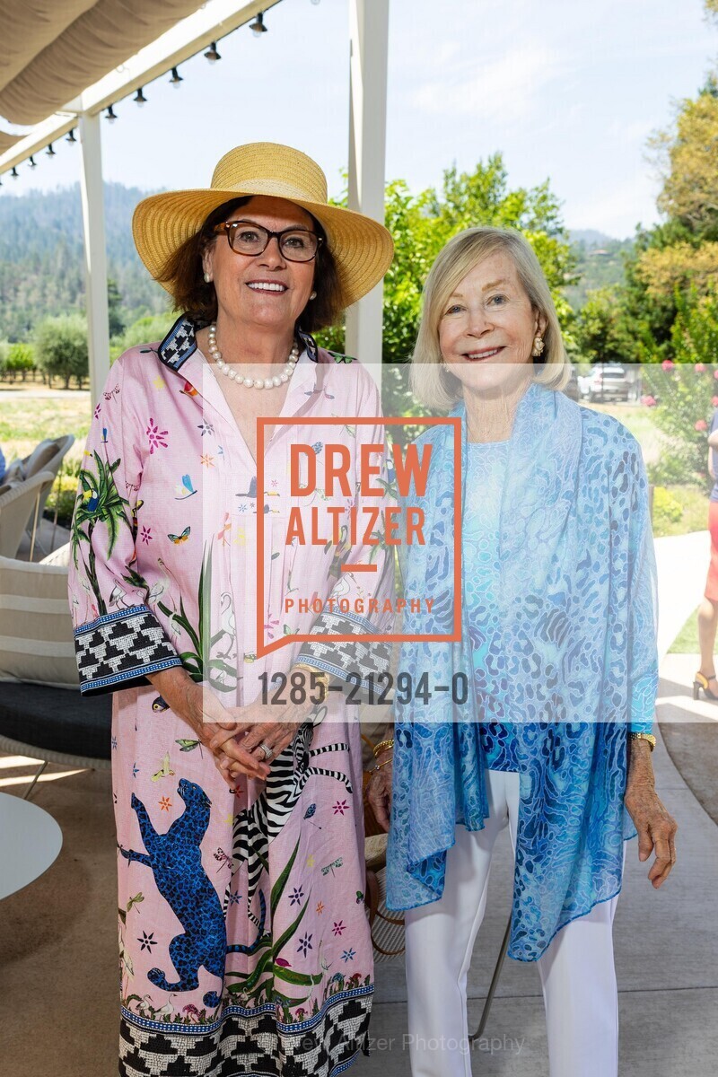 Andrea Phelps, Pepper Jackson, Vintner's Luncheon and Fashion Show with Neiman Marcus for Festival Napa Valley 2023, Frank Family Vineyards @ 1091 Larkmead Ln, Calistoga, CA 94515 US. Frank Family Vineyards @ 1091 Larkmead Ln, Calistoga, CA 94515 US, Photo #1285-21294-0 Andrea Phelps, Pepper Jackson, Photo #1285-21294-0
