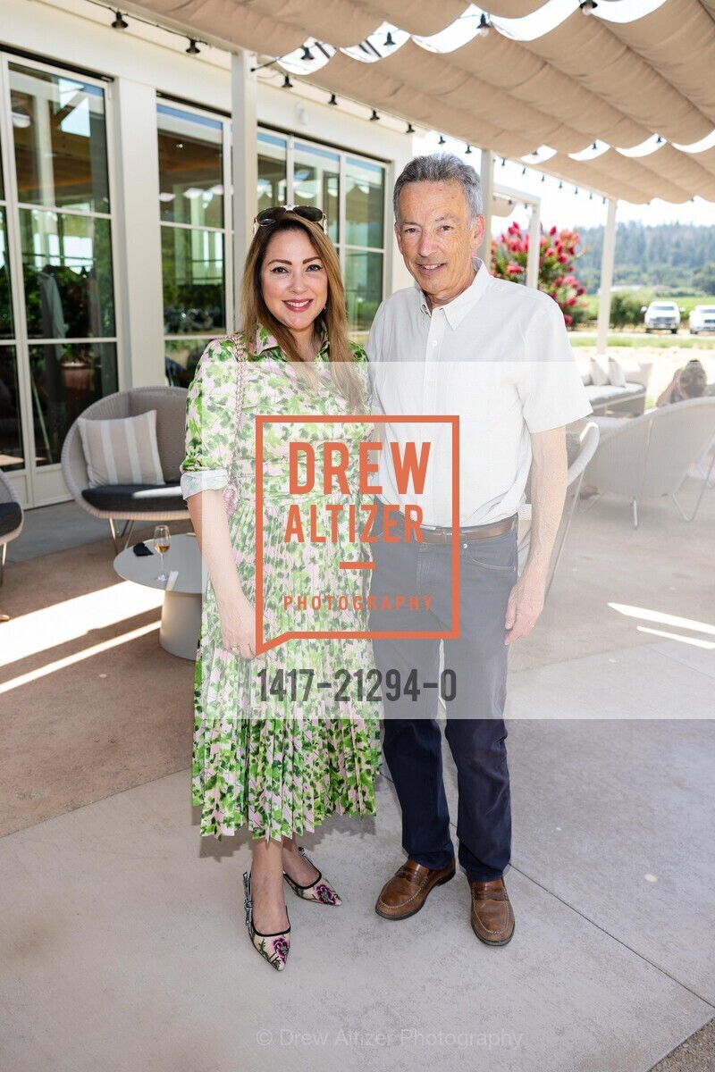 Kathleen Martinez Nazar, Rick Walker, Vintner's Luncheon and Fashion Show with Neiman Marcus for Festival Napa Valley 2023, Frank Family Vineyards @ 1091 Larkmead Ln, Calistoga, CA 94515 US. Frank Family Vineyards @ 1091 Larkmead Ln, Calistoga, CA 94515 US, Photo #1417-21294-0 Kathleen Martinez Nazar, Rick Walker, Photo #1417-21294-0