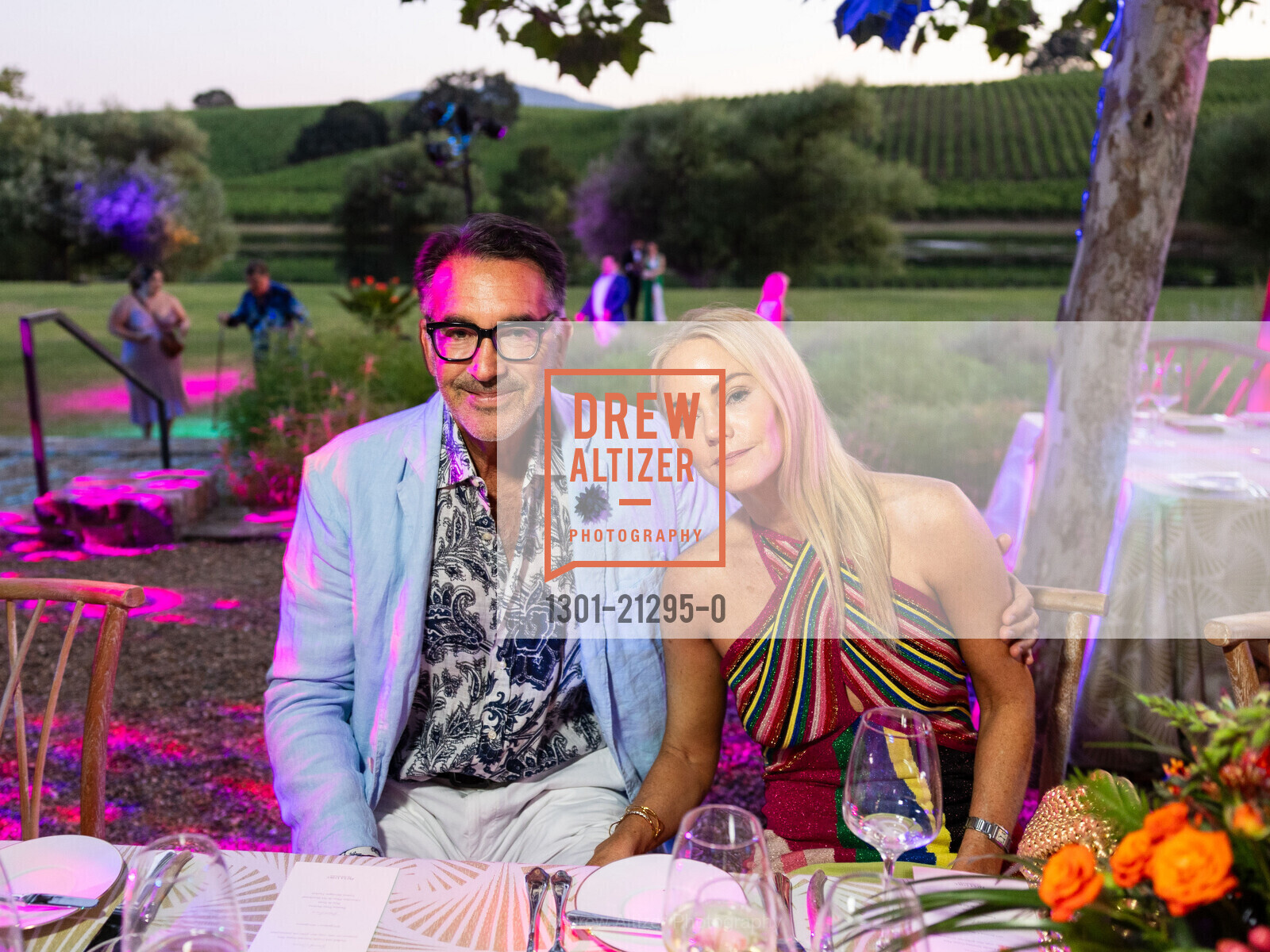 Michael Polenske, Elizabeth Naughton Moore, Manetti Shrem Opera: Gaetano Donizetti's DON PASQUALE & Patron Dinner at Quintessa for Festival Napa Valley 2023, Charles Krug @ 2800 Main St, St Helena, CA 94574 US & Quintessa @ 1601 Silverado Trail S, St Helena, CA 94574 US. Charles Krug @ 2800 Main St, St Helena, CA 94574 US & Quintessa @ 1601 Silverado Trail S, St Helena, CA 94574 US, Photo #1301-21295-0 Michael Polenske, Elizabeth Naughton Moore, Photo #1301-21295-0
