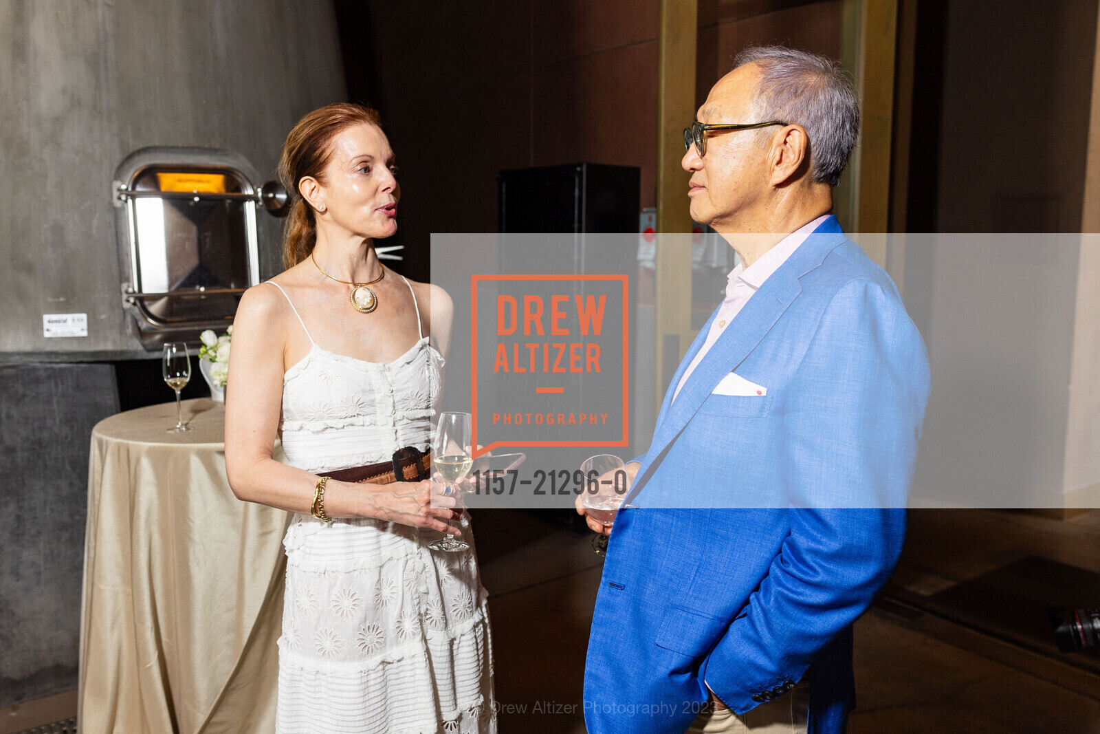 Sara Steingart, Hi Sang Lee, Vintner’s Luncheon at Dana Estates for Festival Napa Valley 2023, Dana Estates. 1500 Whitehall Ln, St Helena, CA 94574, July 16th, 2023, Photo #1157-21296-0 Sara Steingart, Hi Sang Lee, Photo #1157-21296-0