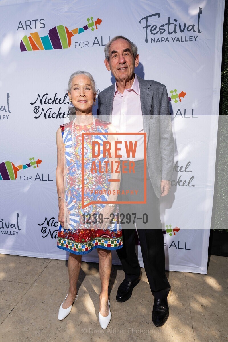 Deborah Novack, Kenneth Novack, Arts for All Gala featuring Carrie Underwood for Festival Napa Valley 2023, Nickel & Nickel @ 8164 St Helena Hwy, Oakville, CA 94562 US. Nickel & Nickel @ 8164 St Helena Hwy, Oakville, CA 94562 US, July 16th, 2023, Photo #1239-21297-0 Deborah Novack, Kenneth Novack, Photo #1239-21297-0