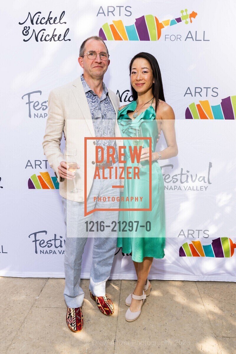Dan Lee, Elle Chen, Arts for All Gala featuring Carrie Underwood for Festival Napa Valley 2023, Nickel & Nickel @ 8164 St Helena Hwy, Oakville, CA 94562 US. Nickel & Nickel @ 8164 St Helena Hwy, Oakville, CA 94562 US, July 16th, 2023, Photo #1216-21297-0 Dan Lee, Elle Chen, Photo #1216-21297-0