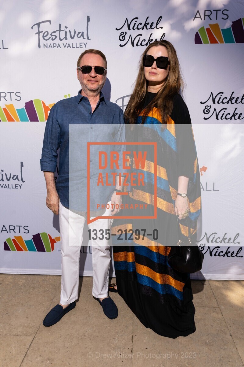 Serge Sorokko, Tatiana Sorokko, Arts for All Gala featuring Carrie Underwood for Festival Napa Valley 2023, Nickel & Nickel @ 8164 St Helena Hwy, Oakville, CA 94562 US. Nickel & Nickel @ 8164 St Helena Hwy, Oakville, CA 94562 US, July 16th, 2023, Photo #1335-21297-0 Serge Sorokko, Tatiana Sorokko, Photo #1335-21297-0
