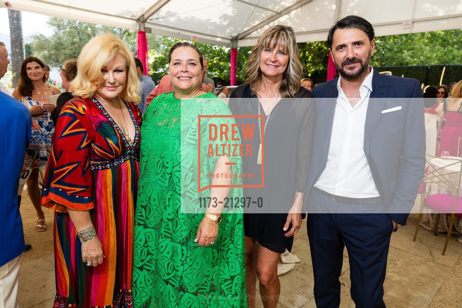 Lauren Ackerman, Nathalie Diamantis, Carrie Urda, Stefano Cortecci, Arts for All Gala featuring Carrie Underwood for Festival Napa Valley 2023, Nickel & Nickel @ 8164 St Helena Hwy, Oakville, CA 94562 US. Nickel & Nickel @ 8164 St Helena Hwy, Oakville, CA 94562 US, July 16th, 2023, Photo #1173-21297-0 Lauren Ackerman, Nathalie Diamantis, Carrie Urda, Stefano Cortecci, Photo #1173-21297-0