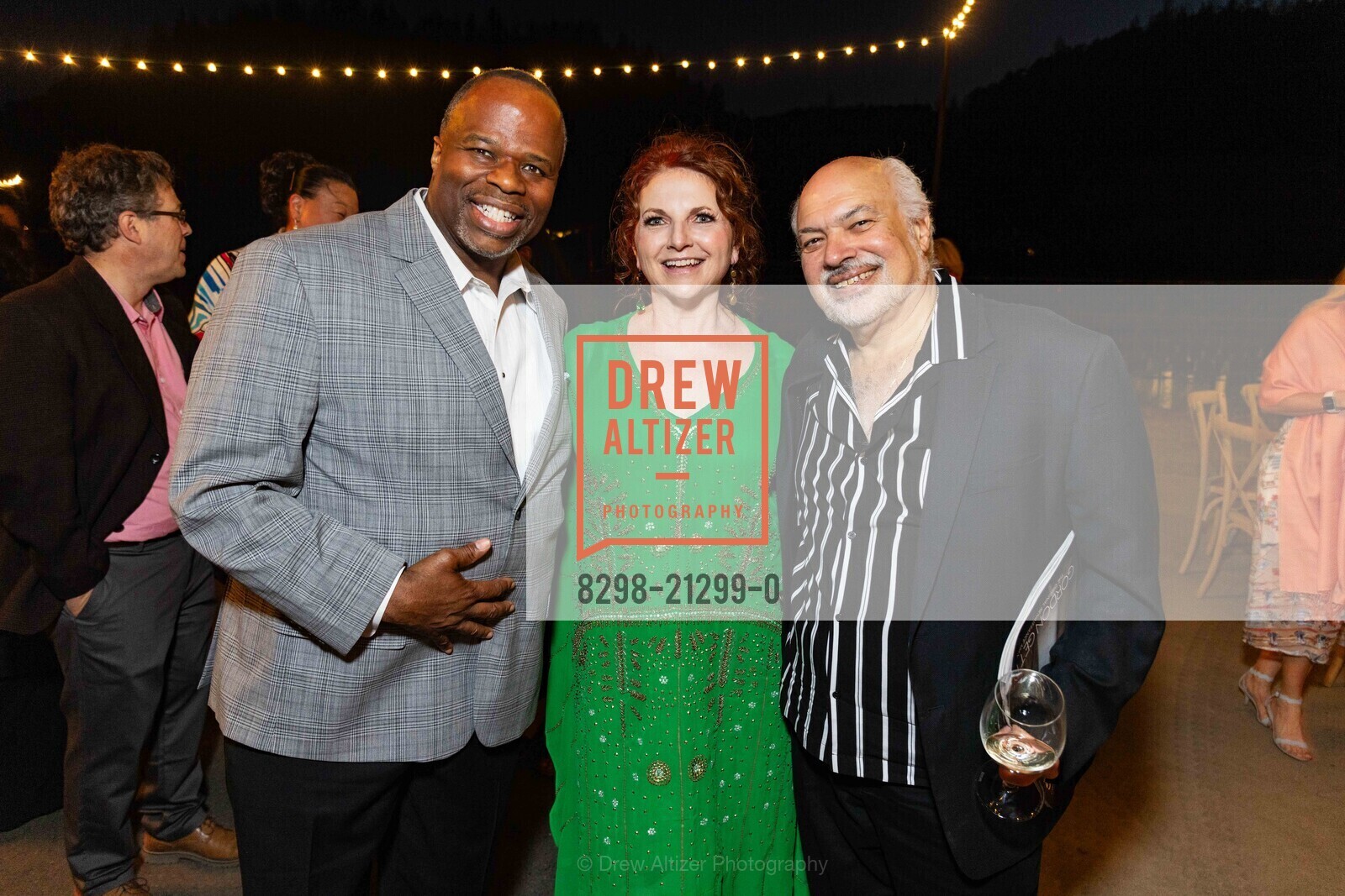 Lester Lynch, Lisa Delan, Constantine Orbelian, Seasons of Hope & Patron Dinner at Odette for Festival Napa Valley 2023, Charles Krug @ 2800 Main St, St Helena, CA 94574 US & Odette Estate Winery @ 5998 Silverado Trail, Napa, CA 94558 US. Charles Krug @ 2800 Main St, St Helena, CA 94574 US & Odette Estate Winery @ 5998 Silverado Trail, Napa, CA 94558 US, Photo #8298-21299-0 Lester Lynch, Lisa Delan, Constantine Orbelian, Photo #8298-21299-0