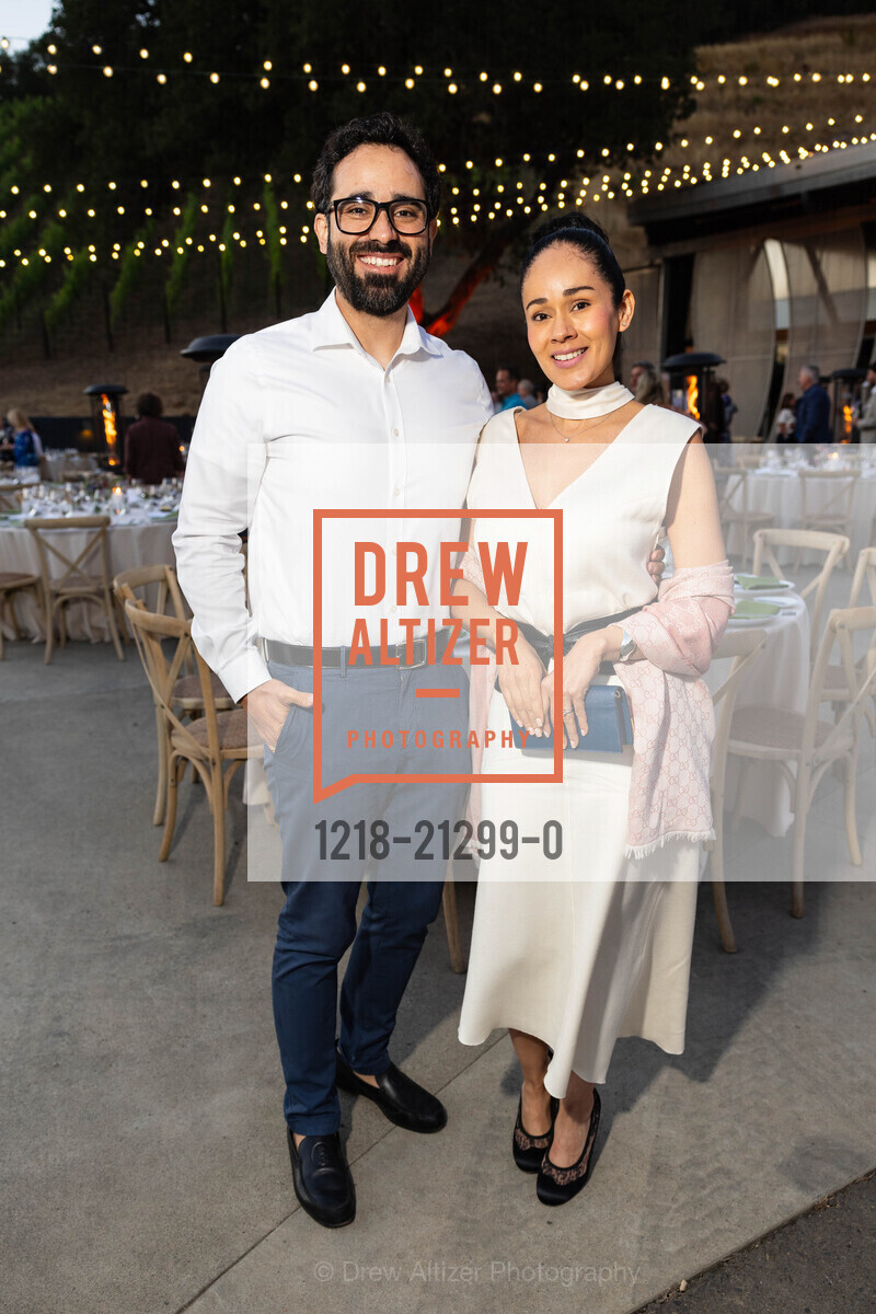 Jairo Mora, Cindy Garcia, Seasons of Hope & Patron Dinner at Odette for Festival Napa Valley 2023, Charles Krug @ 2800 Main St, St Helena, CA 94574 US & Odette Estate Winery @ 5998 Silverado Trail, Napa, CA 94558 US. Charles Krug @ 2800 Main St, St Helena, CA 94574 US & Odette Estate Winery @ 5998 Silverado Trail, Napa, CA 94558 US, Photo #1218-21299-0 Jairo Mora, Cindy Garcia, Photo #1218-21299-0