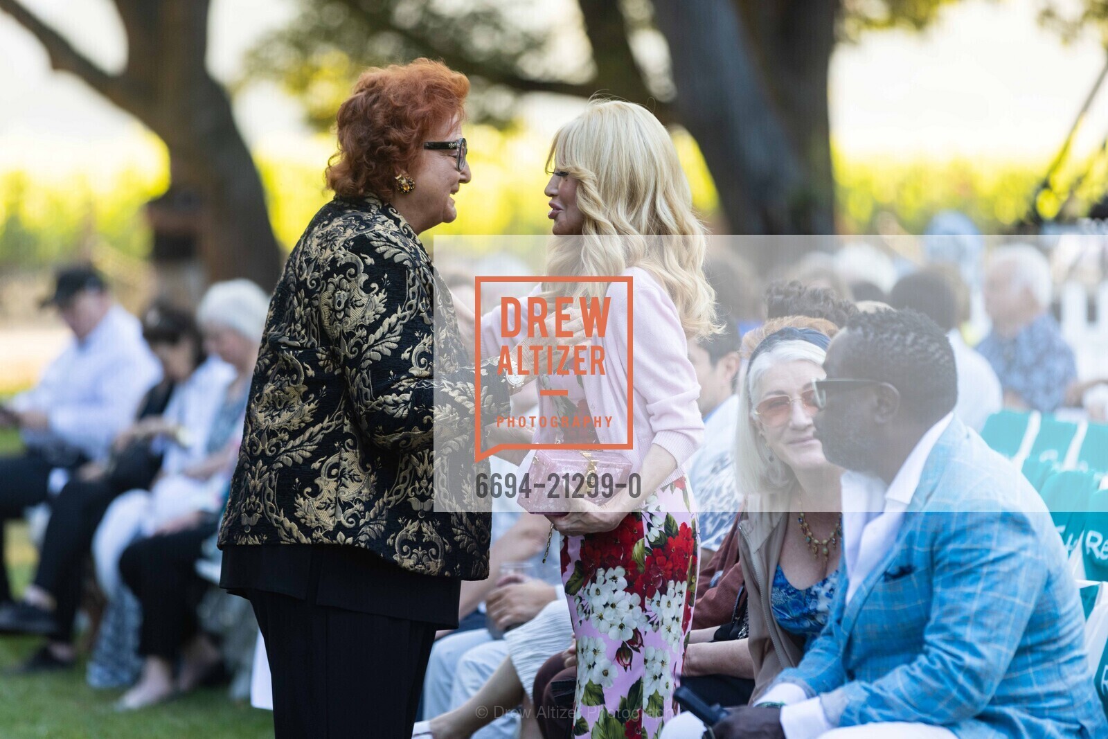 Tatiana Copeland, Elizabeth Segerstrom, Seasons of Hope & Patron Dinner at Odette for Festival Napa Valley 2023, Charles Krug @ 2800 Main St, St Helena, CA 94574 US & Odette Estate Winery @ 5998 Silverado Trail, Napa, CA 94558 US. Charles Krug @ 2800 Main St, St Helena, CA 94574 US & Odette Estate Winery @ 5998 Silverado Trail, Napa, CA 94558 US, Photo #6694-21299-0 Tatiana Copeland, Elizabeth Segerstrom, Photo #6694-21299-0