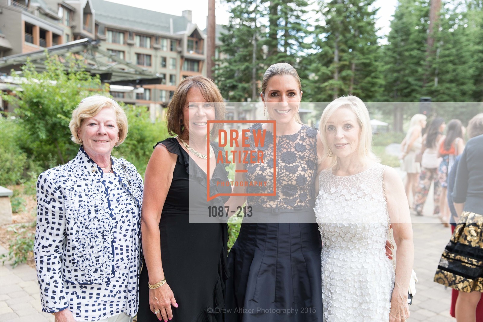 Carol Hickingbotham, Shirley Burror, Jessica Hickingbotham, Barbara Brown, League to Save Lake Tahoe Sponsor Cocktail Party, Ritz-Carlton, Lake Tahoe, July 31st, 2015,Drew Altizer, Drew Altizer Photography, full-service agency, private events, San Francisco photographer, photographer california