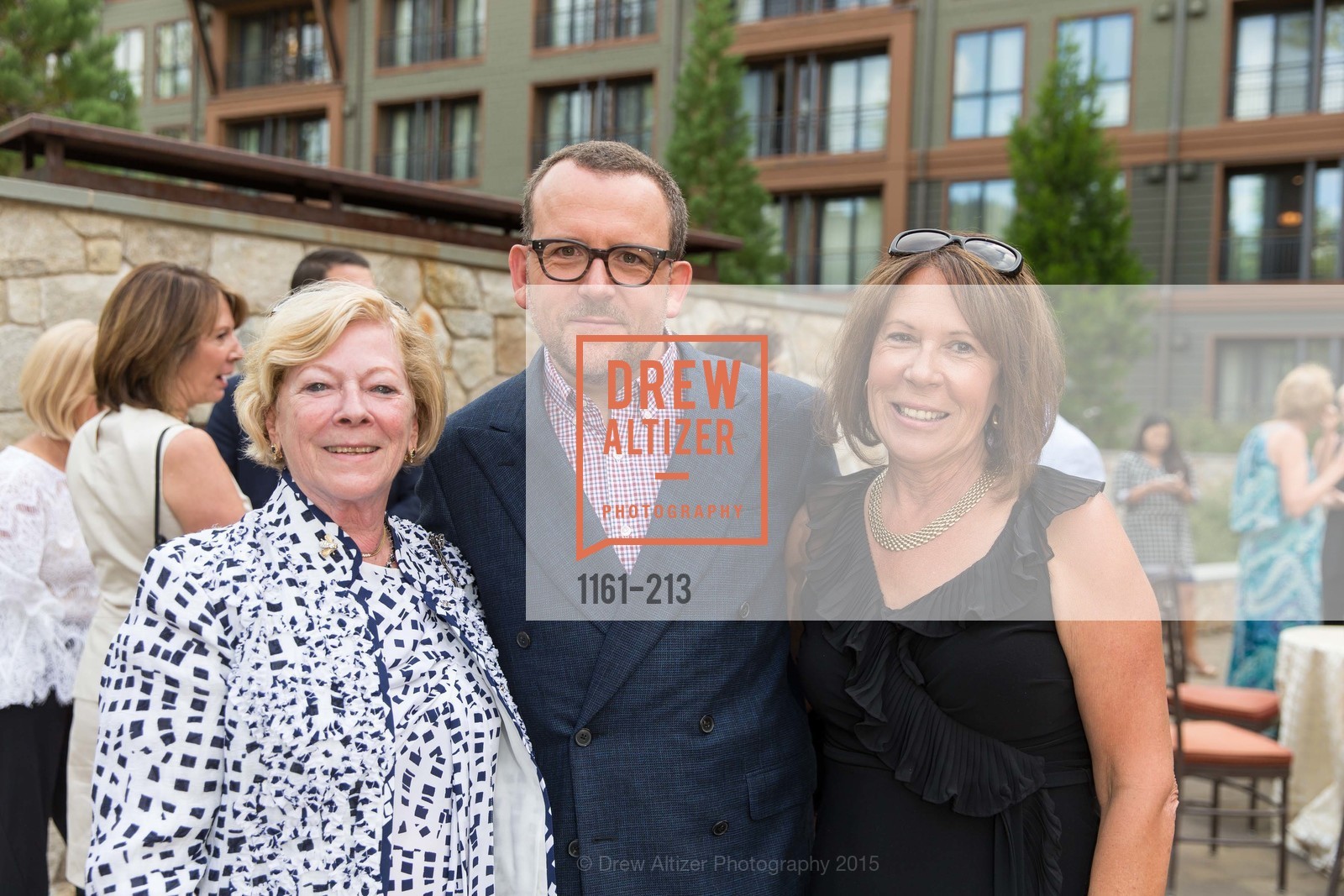 Carol Hickingbotham, Andrew McVinish, Shirley Burror, Gucci & Vogue Dinner, Ritz-Carlton, Lake Tahoe. Ritz-Carlton, Lake Tahoe, July 31st, 2015, Photo #1161-213 Carol Hickingbotham, Andrew McVinish, Shirley Burror, Photo #1161-213
