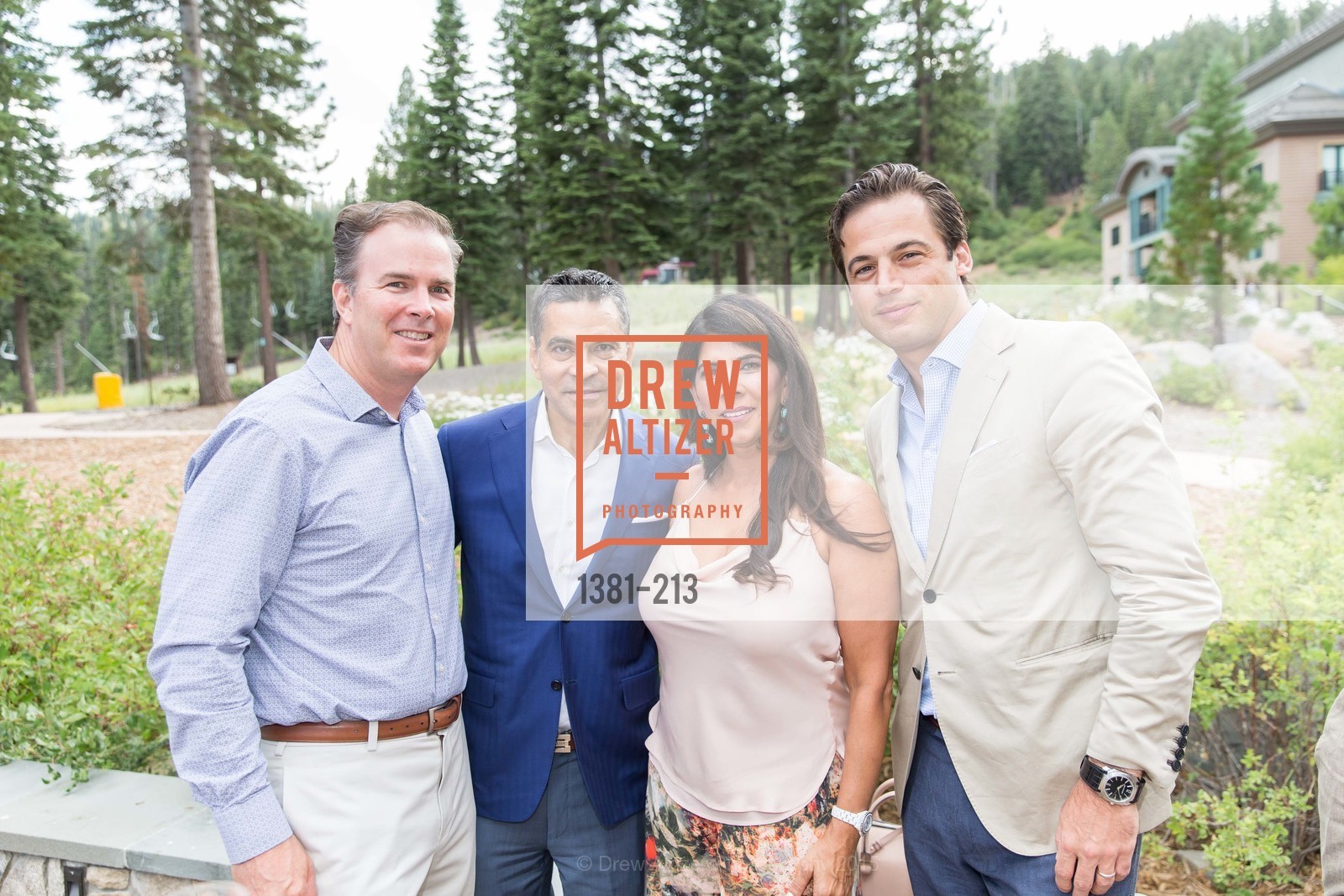 Paul Leary, Daniel Diaz, Sujata Pherwani, Daniel Paltridge, League to Save Lake Tahoe Sponsor Cocktail Party, Ritz-Carlton, Lake Tahoe, July 31st, 2015,Drew Altizer, Drew Altizer Photography, full-service agency, private events, San Francisco photographer, photographer california