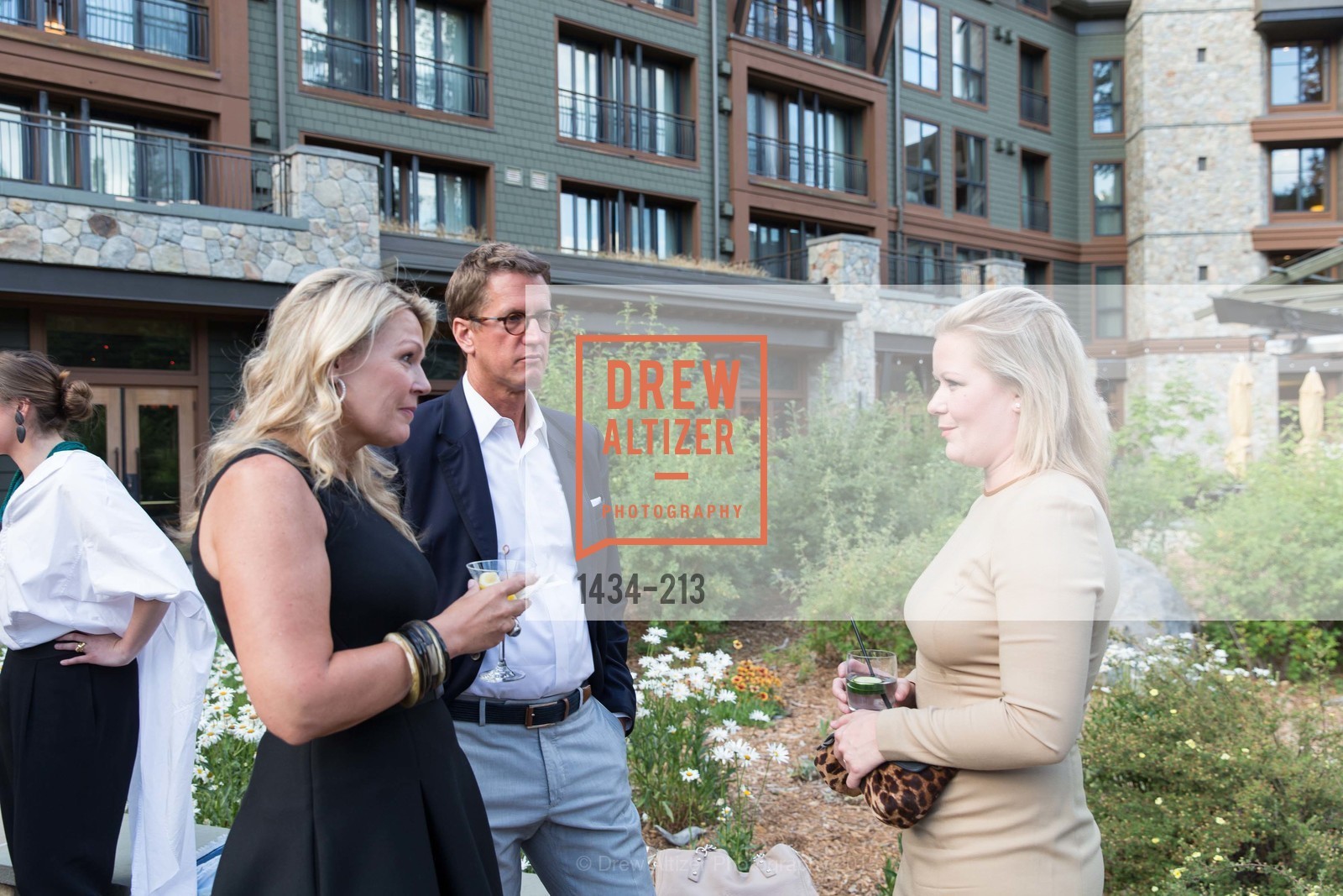 Catherine Macfee, Douglas Macfee, Liz Curtis, League to Save Lake Tahoe Sponsor Cocktail Party, Ritz-Carlton, Lake Tahoe, July 31st, 2015