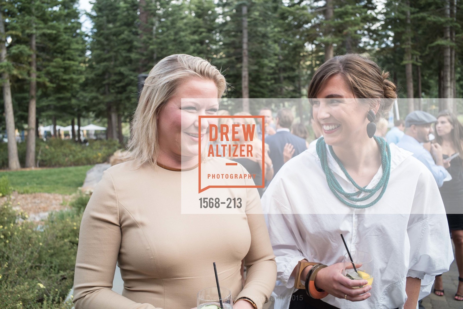 Liz Curtis, Justine Macfee, League to Save Lake Tahoe Sponsor Cocktail Party, Ritz-Carlton, Lake Tahoe, July 31st, 2015,Drew Altizer, Drew Altizer Photography, full-service agency, private events, San Francisco photographer, photographer california