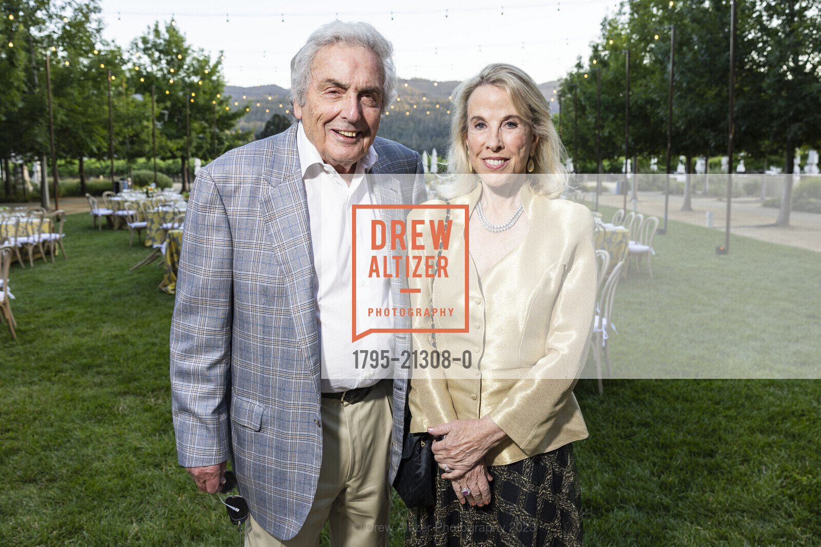 Robert Lieff, Susan Lieff, Festival Napa Valley in Concert with Matteo Bocelli and Dinner at HALL, Charles Krug Winery. Charles Krug @ 2800 Main St, St Helena, CA 94574 US & HALL Wines St. Helena @ 401 St Helena Hwy, St Helena, CA 94574 US, July 15th, 2023, Photo #1795-21308-0 Robert Lieff, Susan Lieff, Photo #1795-21308-0