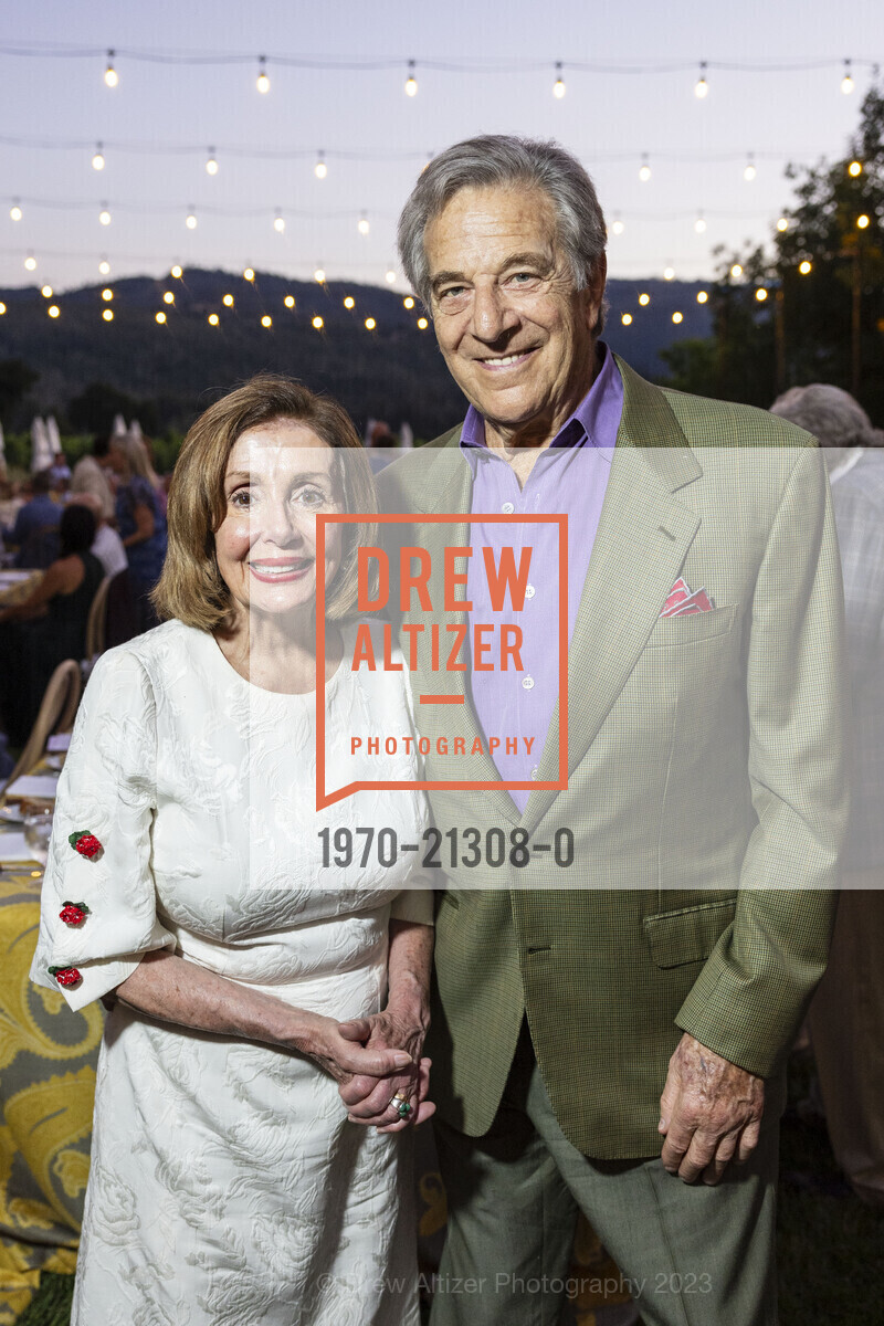 Nancy Pelosi, Paul Pelosi, Festival Napa Valley in Concert with Matteo Bocelli and Dinner at HALL, Charles Krug Winery. Charles Krug @ 2800 Main St, St Helena, CA 94574 US & HALL Wines St. Helena @ 401 St Helena Hwy, St Helena, CA 94574 US, July 15th, 2023, Photo #1970-21308-0 Nancy Pelosi, Paul Pelosi, Photo #1970-21308-0