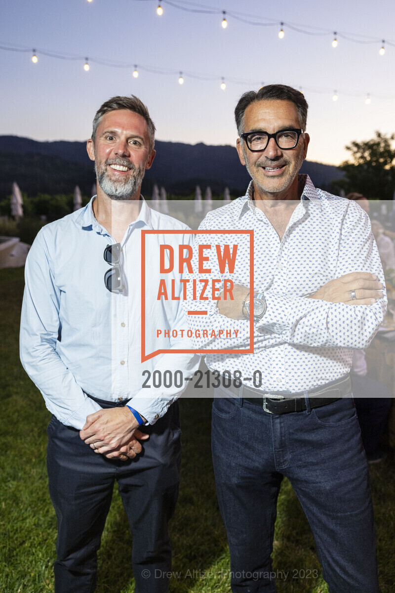 Chris Unger, Michael Polenske, Festival Napa Valley in Concert with Matteo Bocelli and Dinner at HALL, Charles Krug Winery. Charles Krug @ 2800 Main St, St Helena, CA 94574 US & HALL Wines St. Helena @ 401 St Helena Hwy, St Helena, CA 94574 US, July 15th, 2023, Photo #2000-21308-0 Chris Unger, Michael Polenske, Photo #2000-21308-0