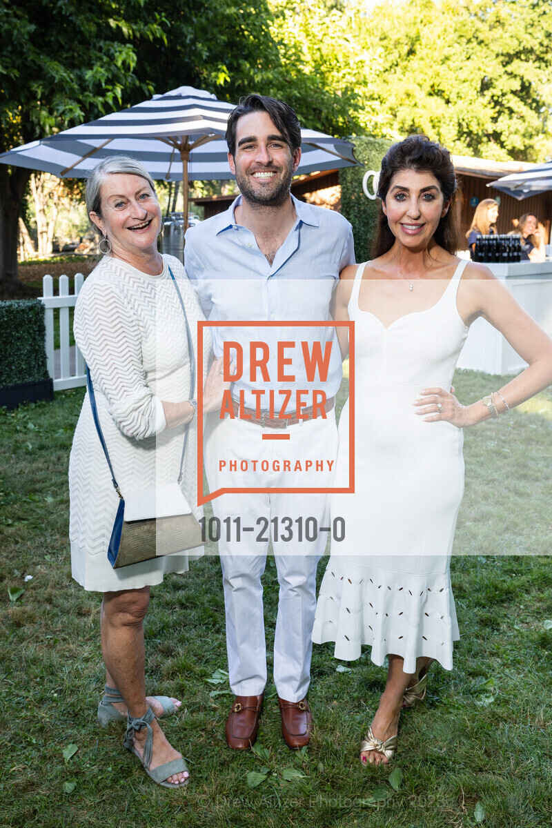 Suzanne Greischel, Bart Moore, Maria Castellucci Moore, Dance Gala at Charles Krug & Patron Dinner at Trinchero Napa Valley, Charles Krug @ 2800 Main St, St Helena, CA 94574 US & Trinchero Napa Valley Winery @ 3070 St Helena Hwy, St Helena, CA 94574 US. Charles Krug @ 2800 Main St, St Helena, CA 94574 US & Trinchero Napa Valley Winery @ 3070 St Helena Hwy, St Helena, CA 94574 US, July 21st, 2023, Photo #1011-21310-0 Suzanne Greischel, Bart Moore, Maria Castellucci Moore, Photo #1011-21310-0