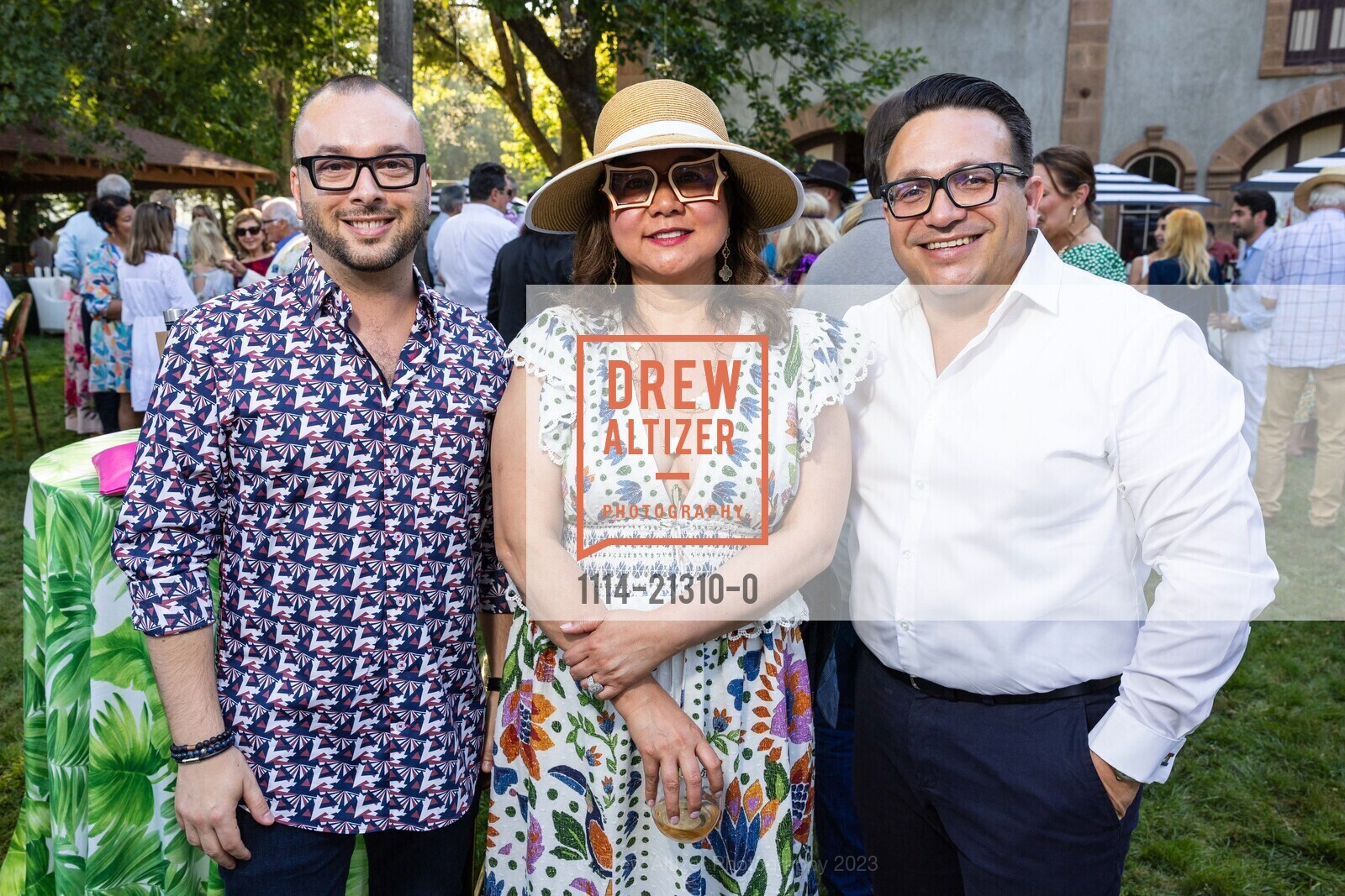 William Hasson, Kimberly Hastie, Ervin Hechavarria, Dance Gala at Charles Krug & Patron Dinner at Trinchero Napa Valley, Charles Krug @ 2800 Main St, St Helena, CA 94574 US & Trinchero Napa Valley Winery @ 3070 St Helena Hwy, St Helena, CA 94574 US. Charles Krug @ 2800 Main St, St Helena, CA 94574 US & Trinchero Napa Valley Winery @ 3070 St Helena Hwy, St Helena, CA 94574 US, July 21st, 2023, Photo #1114-21310-0 William Hasson, Kimberly Hastie, Ervin Hechavarria, Photo #1114-21310-0