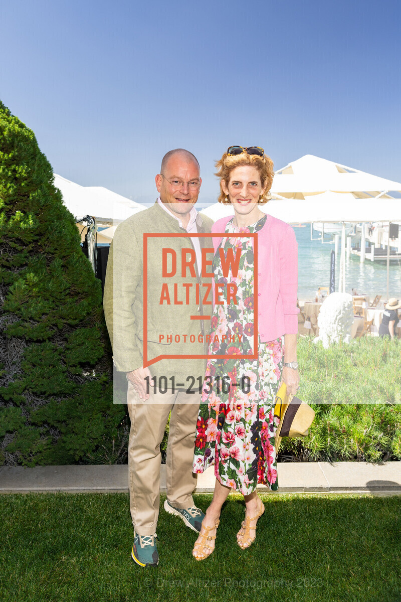 Alex Bolen, Eliza Bolen, League to Save Lake Tahoe x ODLR Fashion Show, Lake Tahoe @ Private Residence, 1047 Lakeshore Blvd., Incline Village, NV 89451 US. Lake Tahoe @ Private Residence, 1047 Lakeshore Blvd., Incline Village, NV 89451 US, August 5th, 2023, Photo #1101-21316-0 Alex Bolen, Eliza Bolen, Photo #1101-21316-0