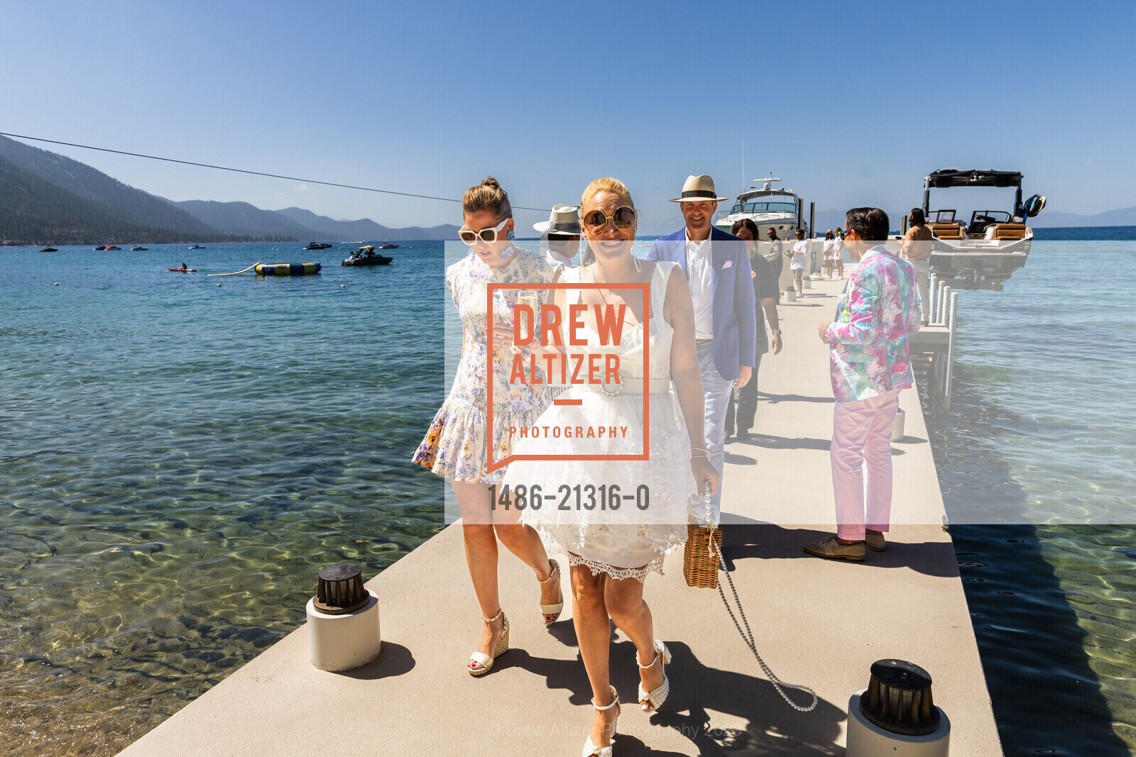 Jacquie Escher, Kristen Felton, Chris Escher, League to Save Lake Tahoe x ODLR Fashion Show, Lake Tahoe @ Private Residence, 1047 Lakeshore Blvd., Incline Village, NV 89451 US. Lake Tahoe @ Private Residence, 1047 Lakeshore Blvd., Incline Village, NV 89451 US, August 5th, 2023, Photo #1486-21316-0 Jacquie Escher, Kristen Felton, Chris Escher, Photo #1486-21316-0