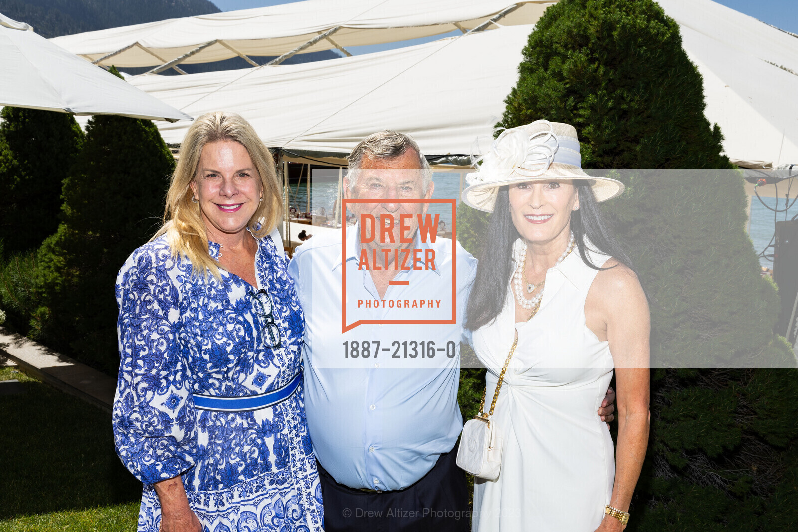 Denise Cashman, Kern Schumacher, Dana Kanne, League to Save Lake Tahoe x ODLR Fashion Show, Lake Tahoe @ Private Residence, 1047 Lakeshore Blvd., Incline Village, NV 89451 US. Lake Tahoe @ Private Residence, 1047 Lakeshore Blvd., Incline Village, NV 89451 US, August 5th, 2023, Photo #1887-21316-0 Denise Cashman, Kern Schumacher, Dana Kanne, Photo #1887-21316-0