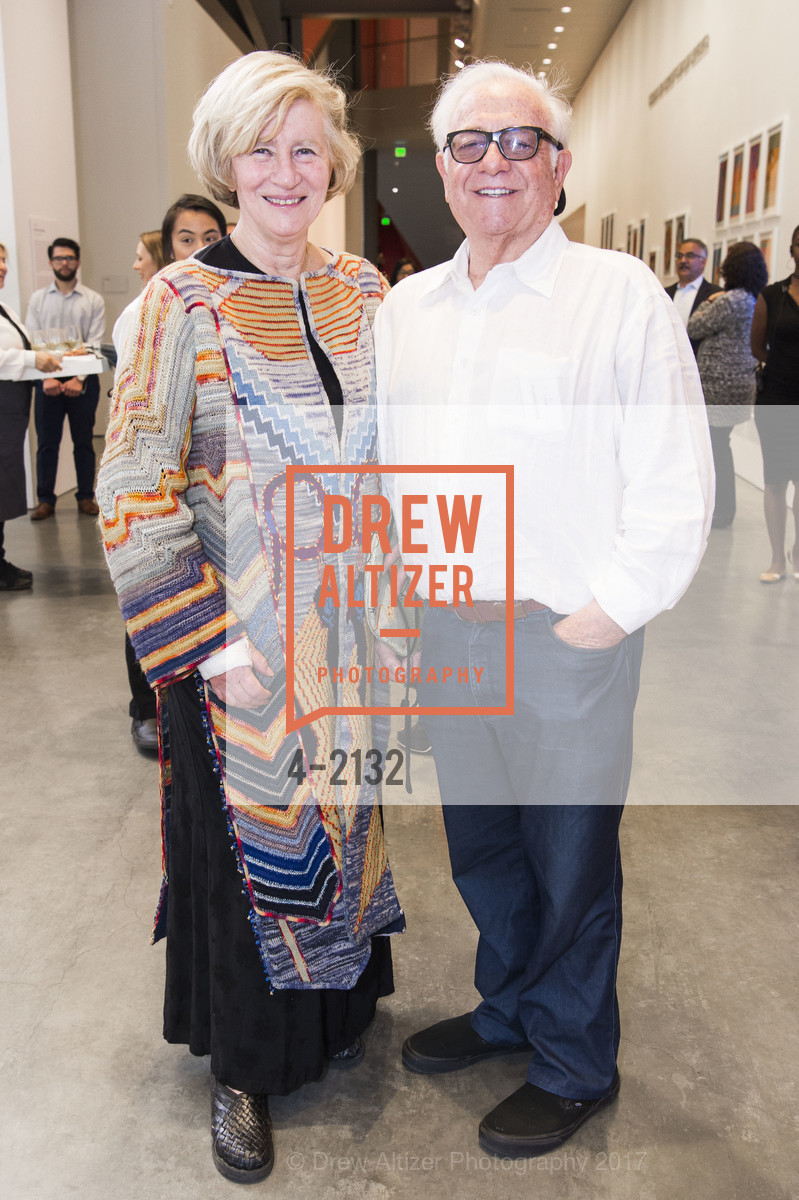 Hilary Goldstine, Daniel Goldstine, BAMPFA Share the Love Gala 2017, BAMPFA. 2155 Center St, May 2nd, 2017, Photo #4-2132 Hilary Goldstine, Daniel Goldstine, Photo #4-2132