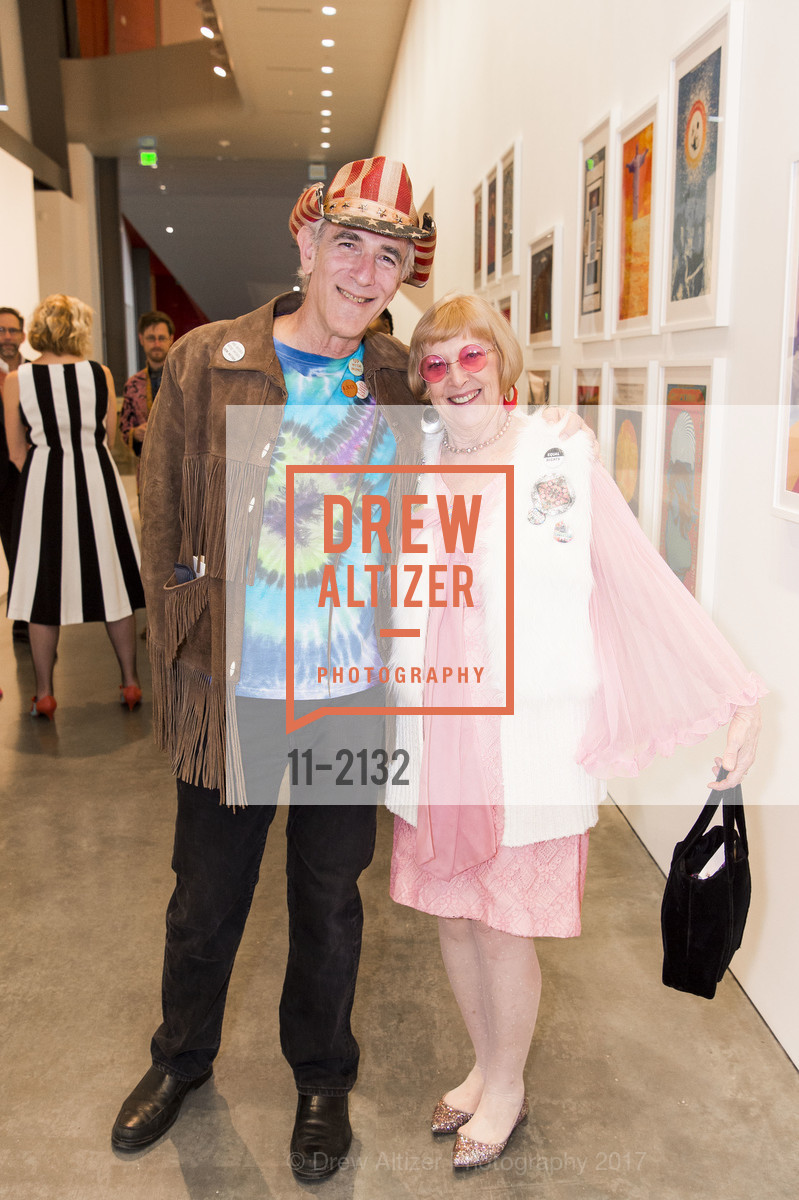 Clifford Hersh, Dixie Hersh, BAMPFA Share the Love Gala 2017, BAMPFA. 2155 Center St, May 2nd, 2017, Photo #11-2132 Clifford Hersh, Dixie Hersh, Photo #11-2132